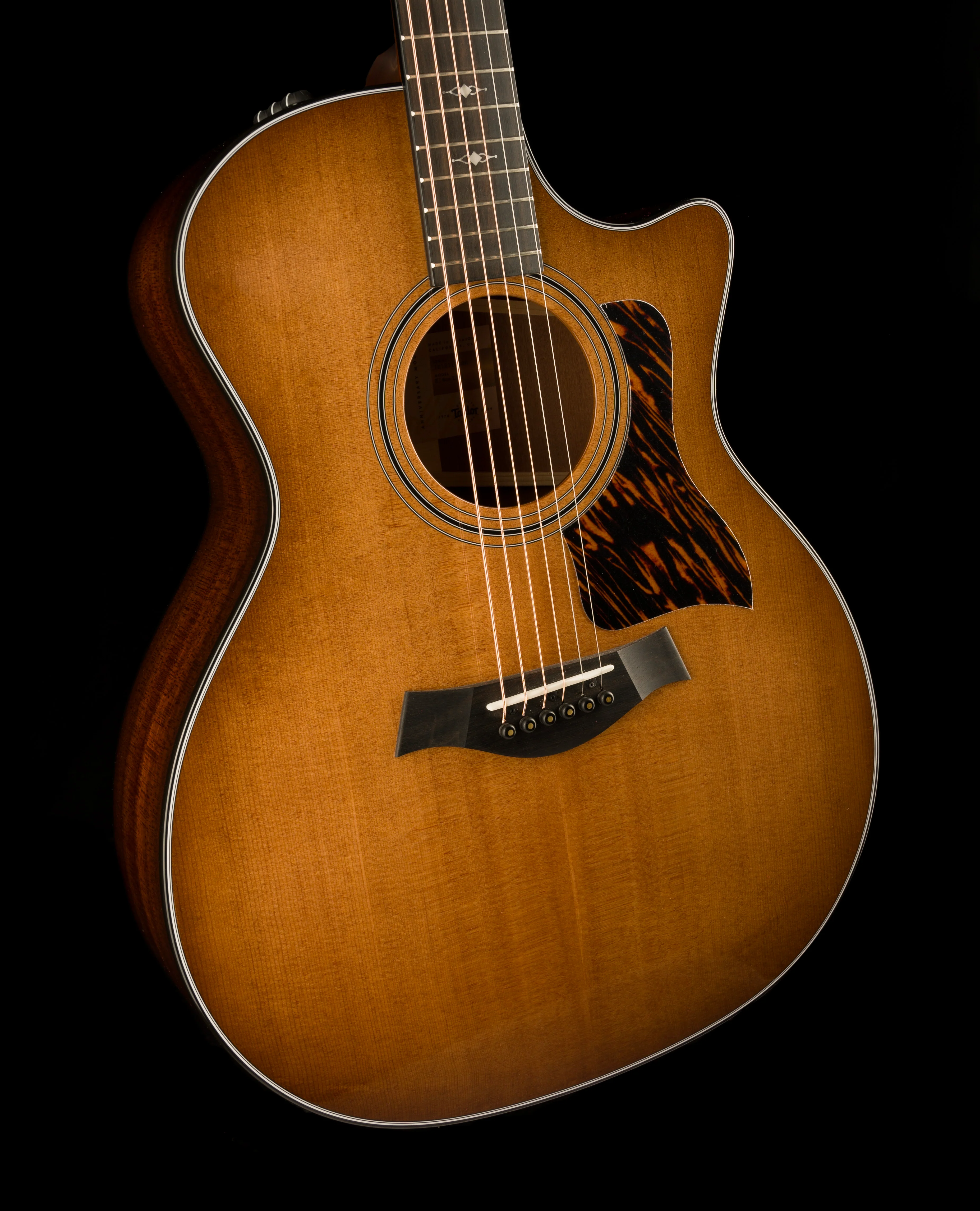 Taylor 50th Anniversary 314ce LTD Acoustic Electric Guitar Kona Burst With Case - Image 9