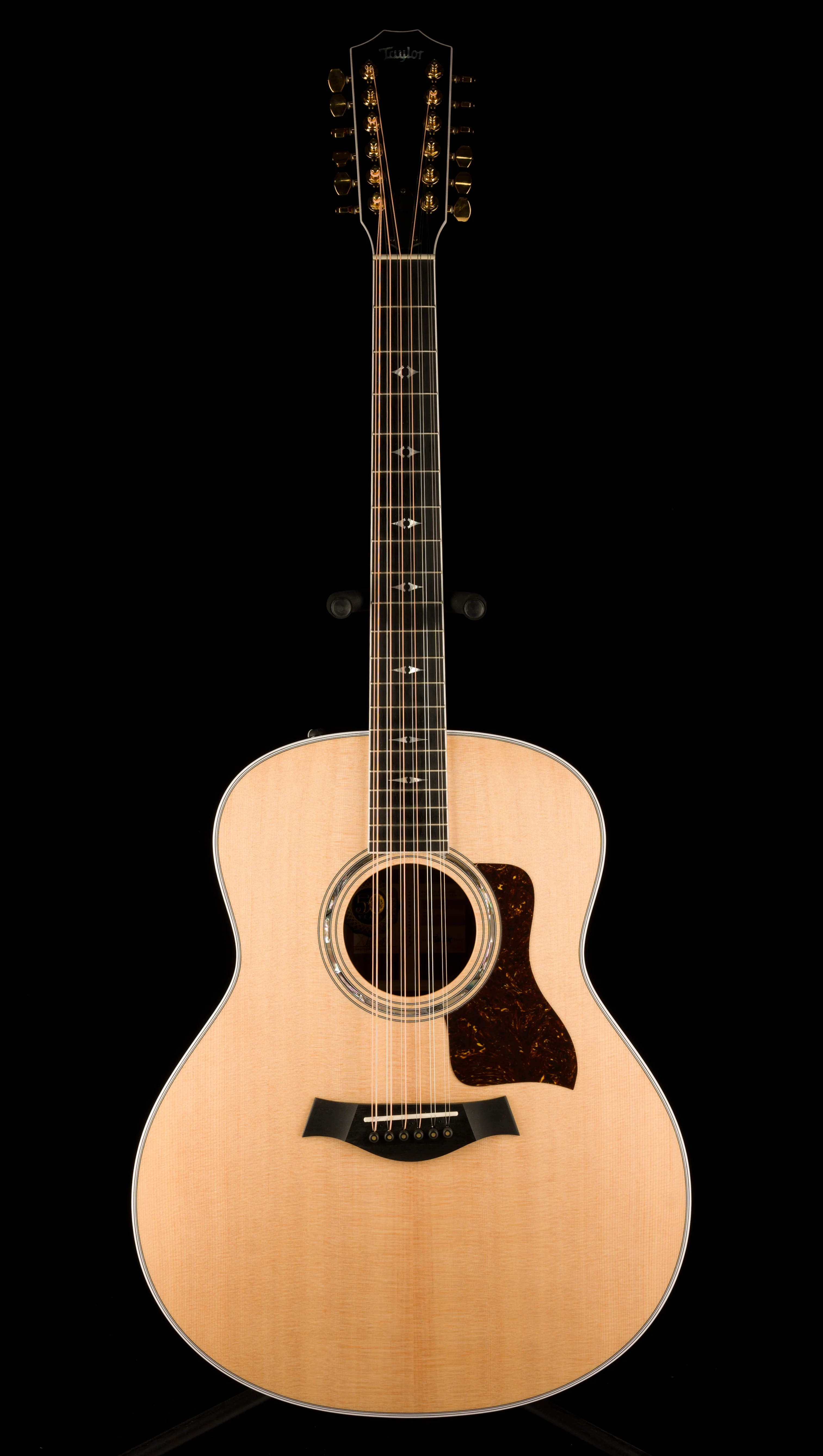 Taylor 50th Anniversary 858e LTD 12-String Natural Acoustic Electric Guitar With Case - Serial # 1204014120 - Image 3