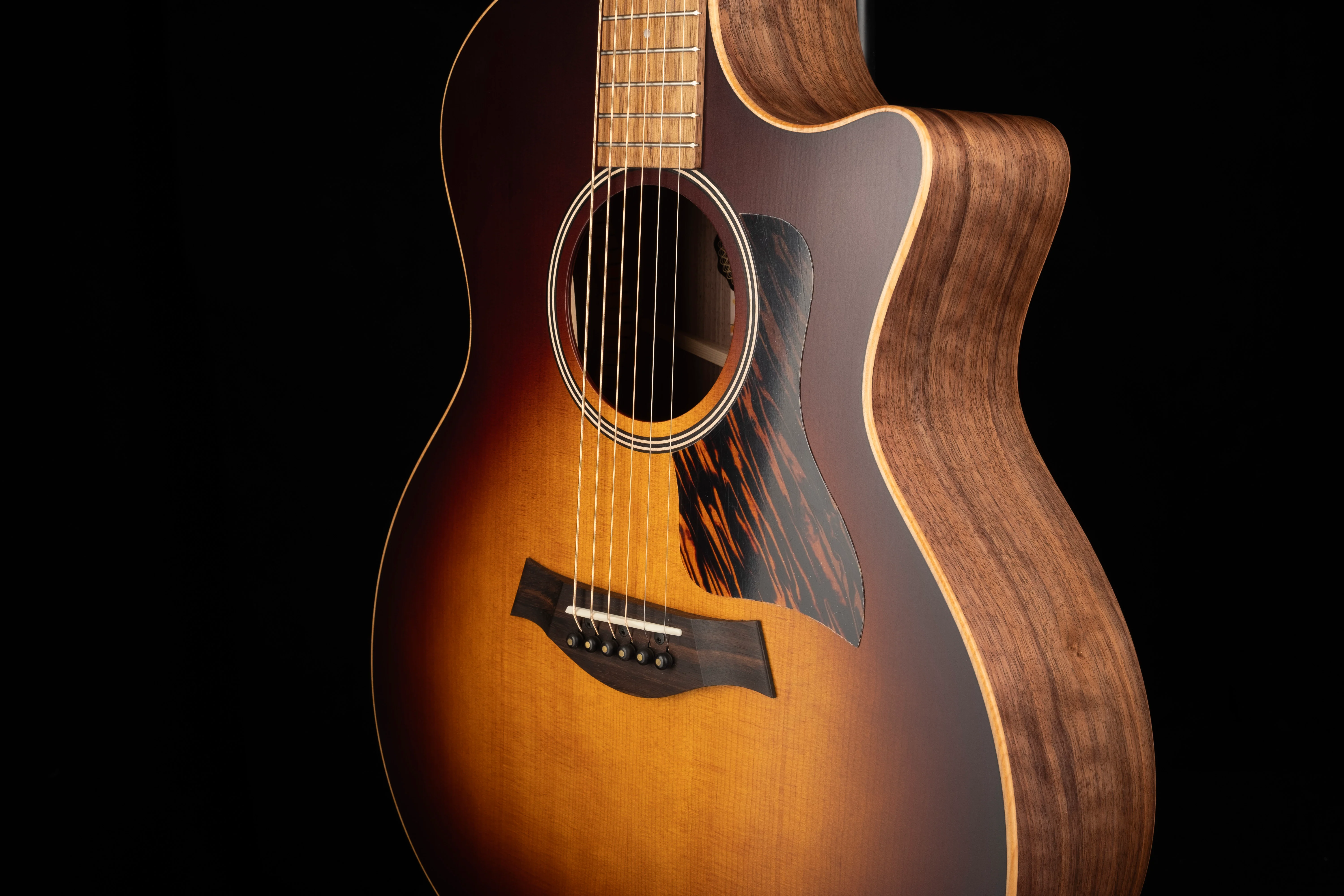 Taylor 50th Anniversary American Dream AD14ce-SB LTD Acoustic Electric Guitar Tobacco Sunburst With Case - Image 7