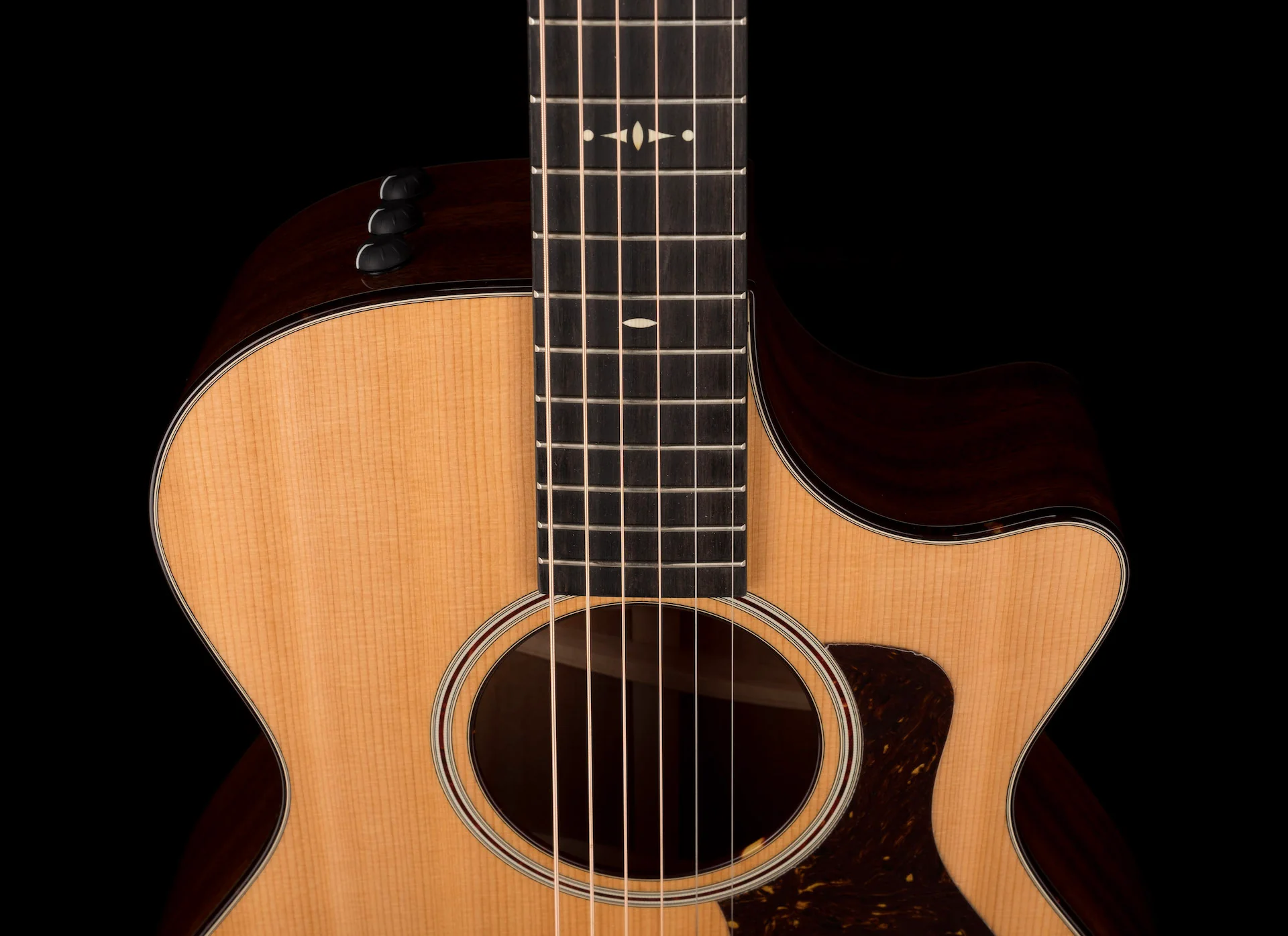 Taylor 512ce Acoustic Electric Guitar With Case - Image 3