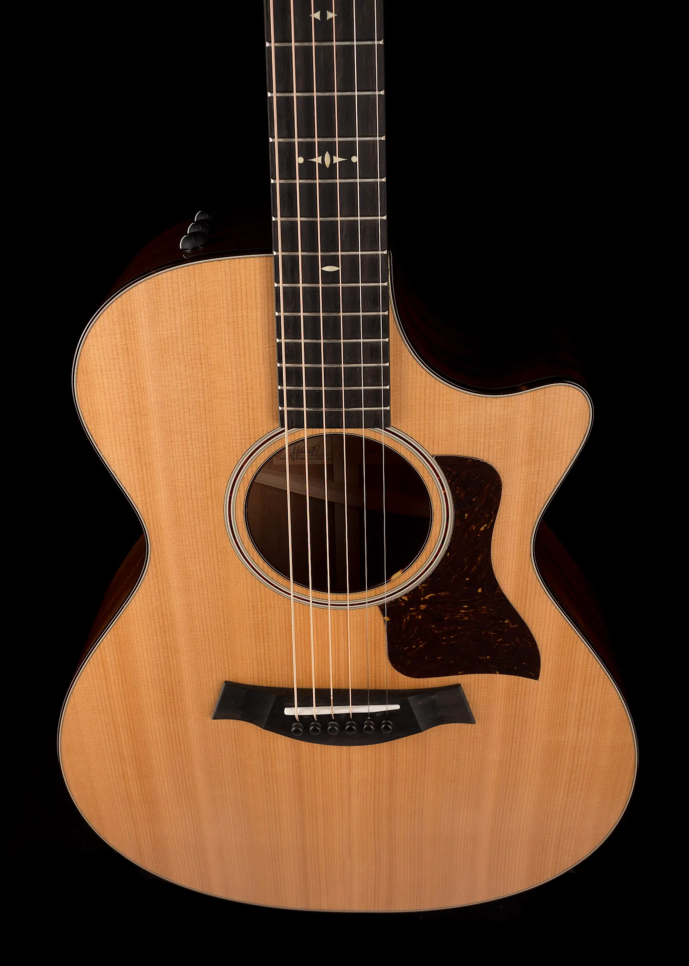 Taylor 512ce Acoustic Electric Guitar With Case - Image 4