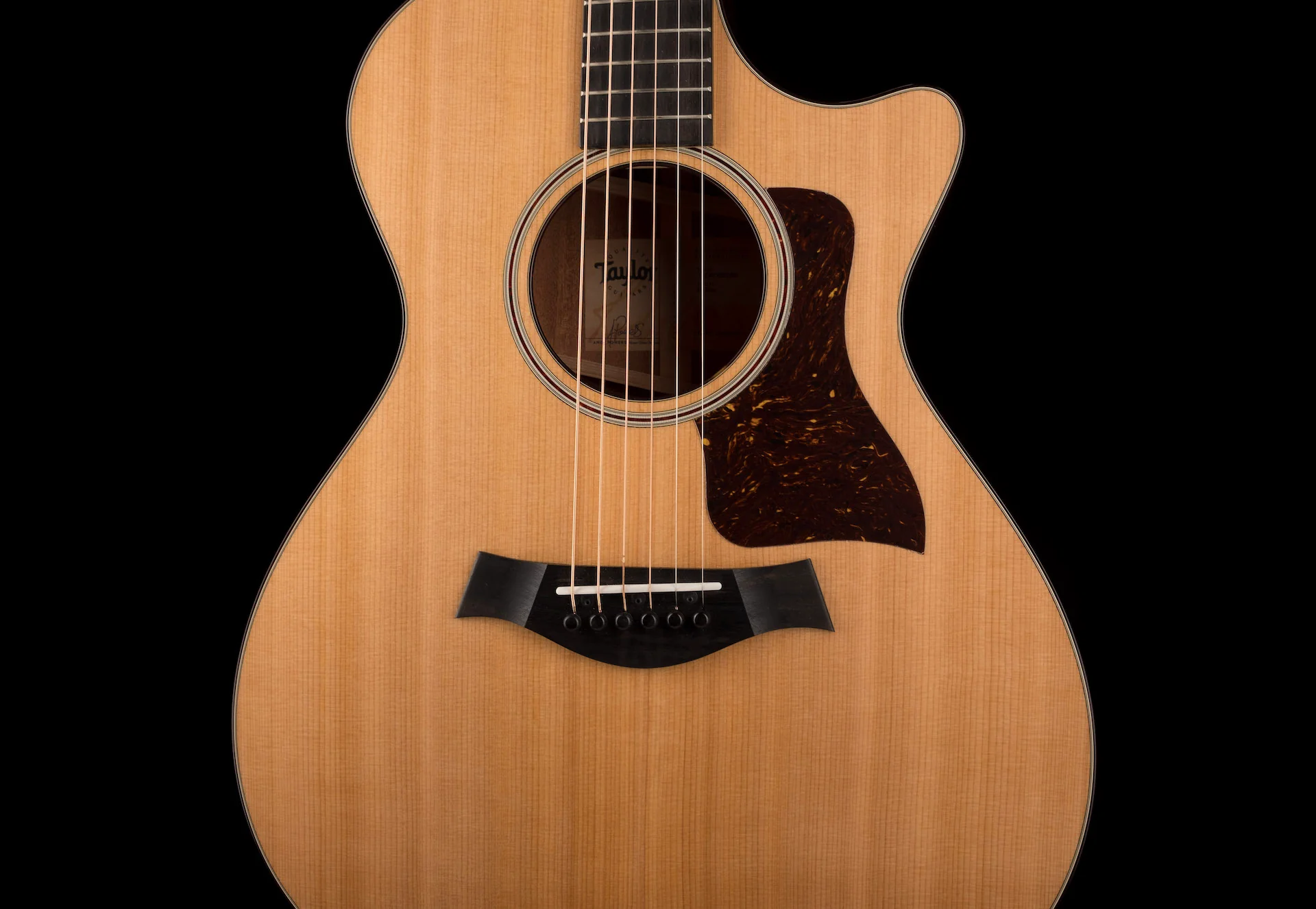 Taylor 512ce Acoustic Electric Guitar With Case - Image 6
