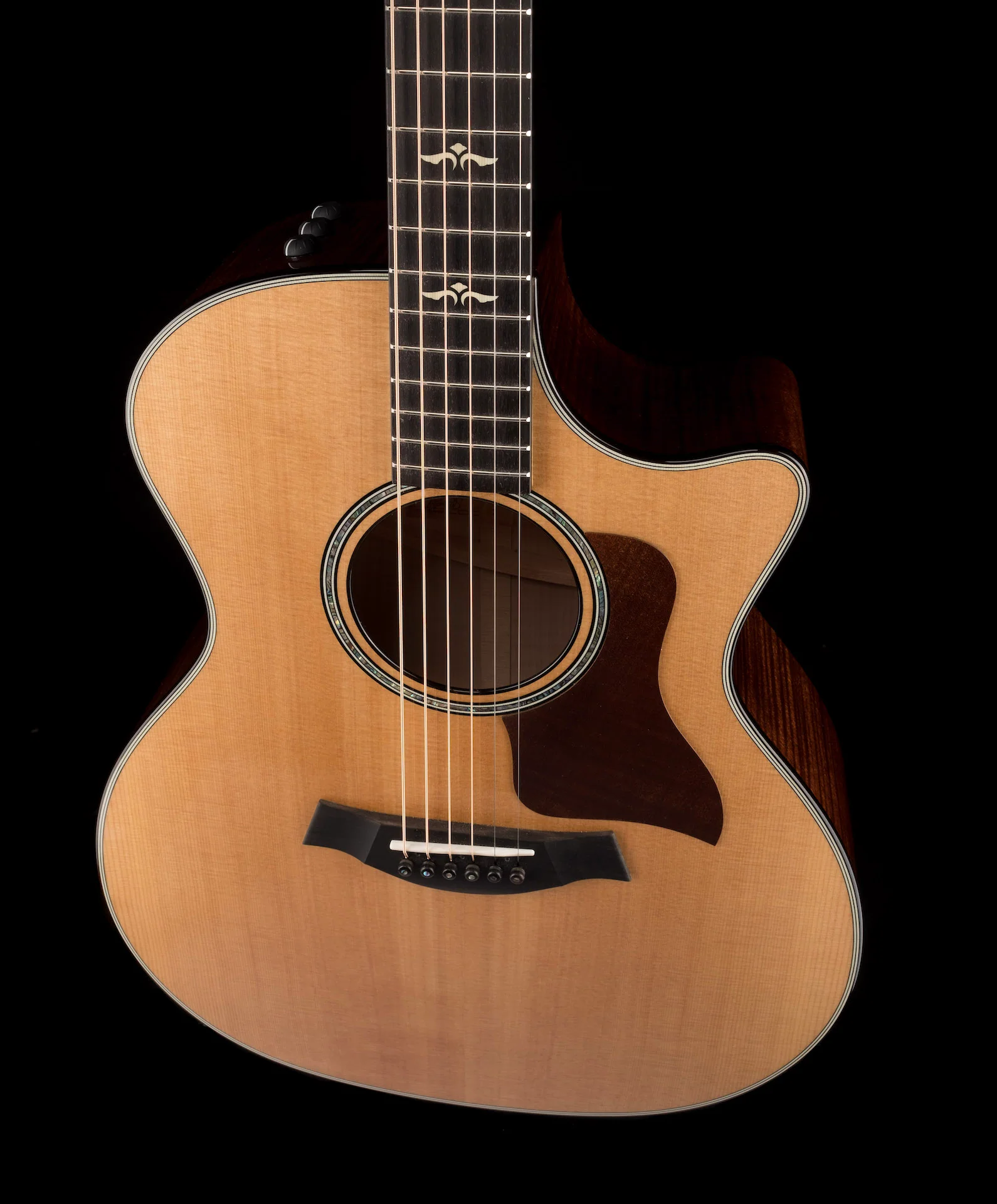 Taylor 614ce Acoustic Electric Guitar With Case - Image 4