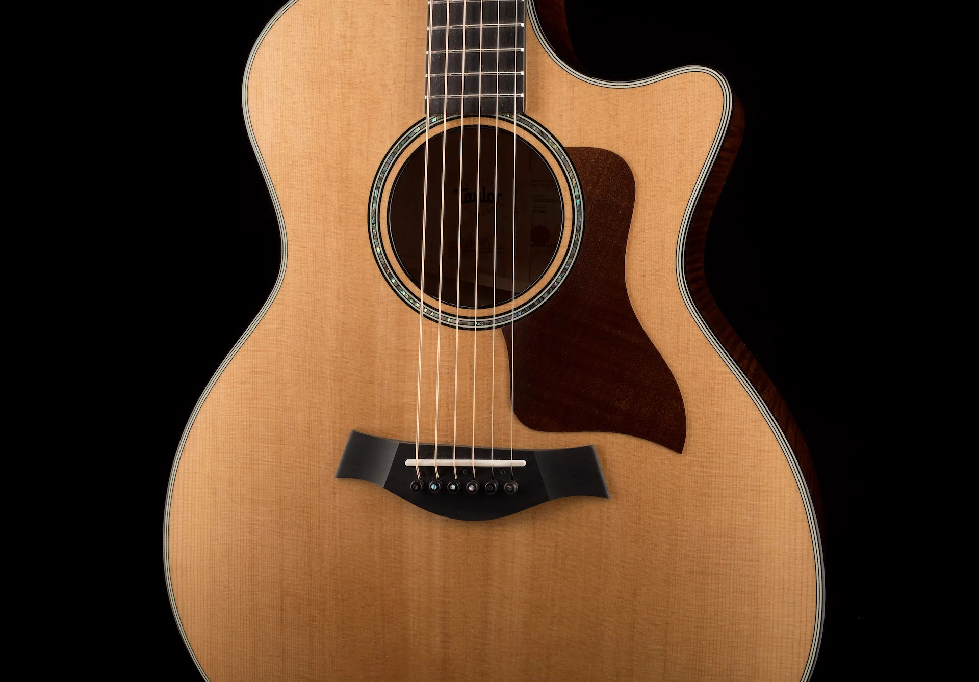 Taylor 614ce Acoustic Electric Guitar With Case - Image 6
