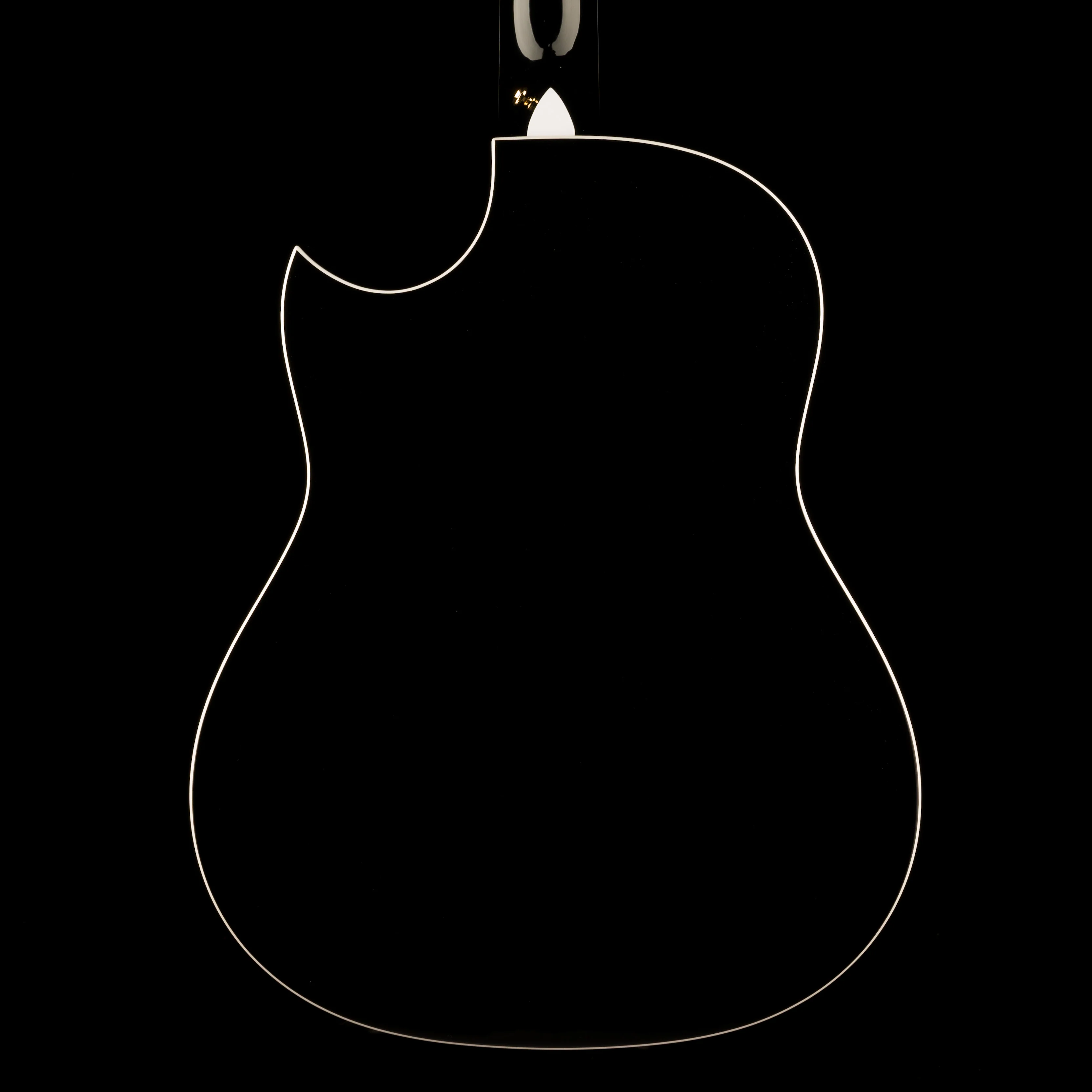 Taylor 657ce Bajo Quinto Big Leaf Maple Acoustic-Electric Guitar - Black - Image 2