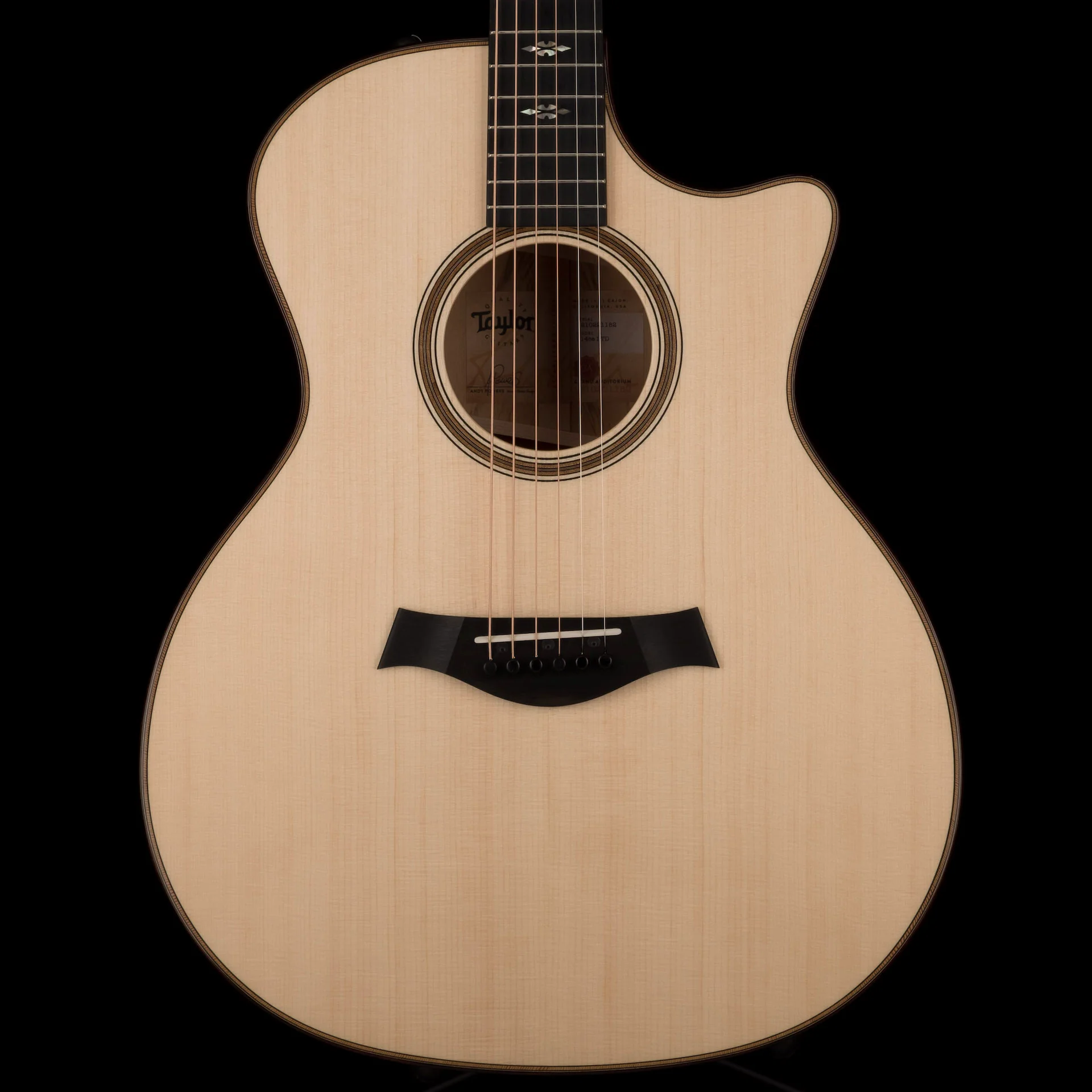 Taylor 714ce Limited Tasmanian Blackheart Sassafras and Lutz Top (2021) Acoustic Electric Guitar With Case - Serial # 1210221182