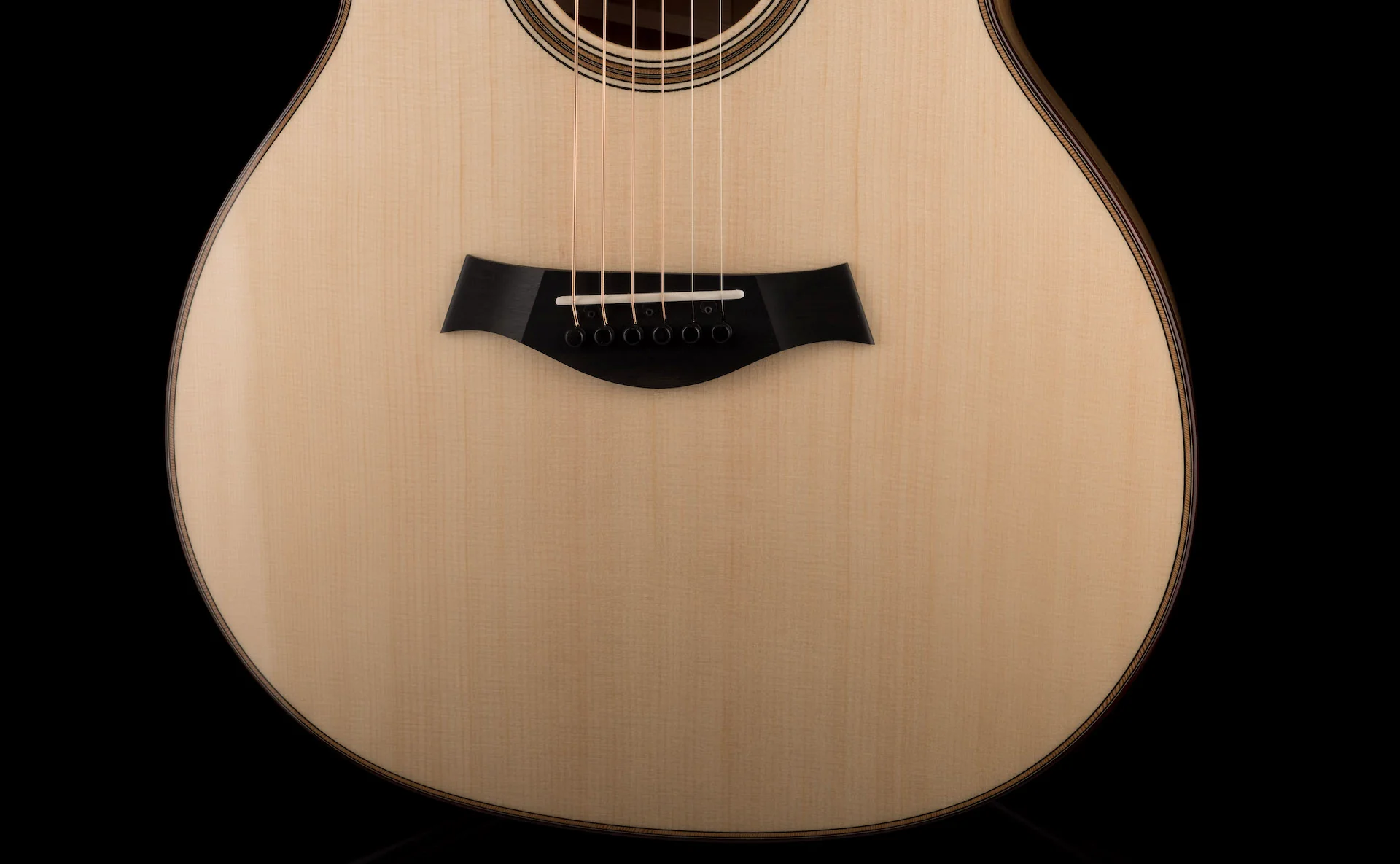Taylor 714ce Limited Tasmanian Blackheart Sassafras and Lutz Top (2021) Acoustic Electric Guitar With Case - Serial # 1210221182 - Image 4