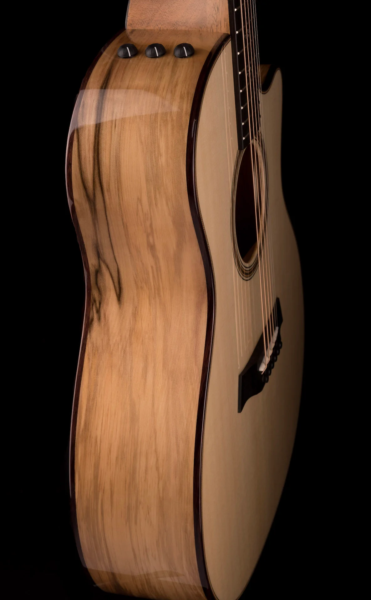 Taylor 714ce Limited Tasmanian Blackheart Sassafras and Lutz Top (2021) Acoustic Electric Guitar With Case - Serial # 1210221182 - Image 9