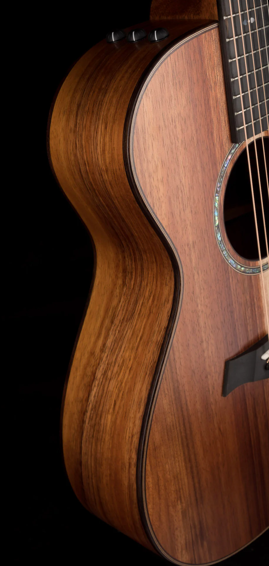 Taylor 722ce Koa Grand Concert Acoustic Electric Guitar With Case - Demo - Image 11