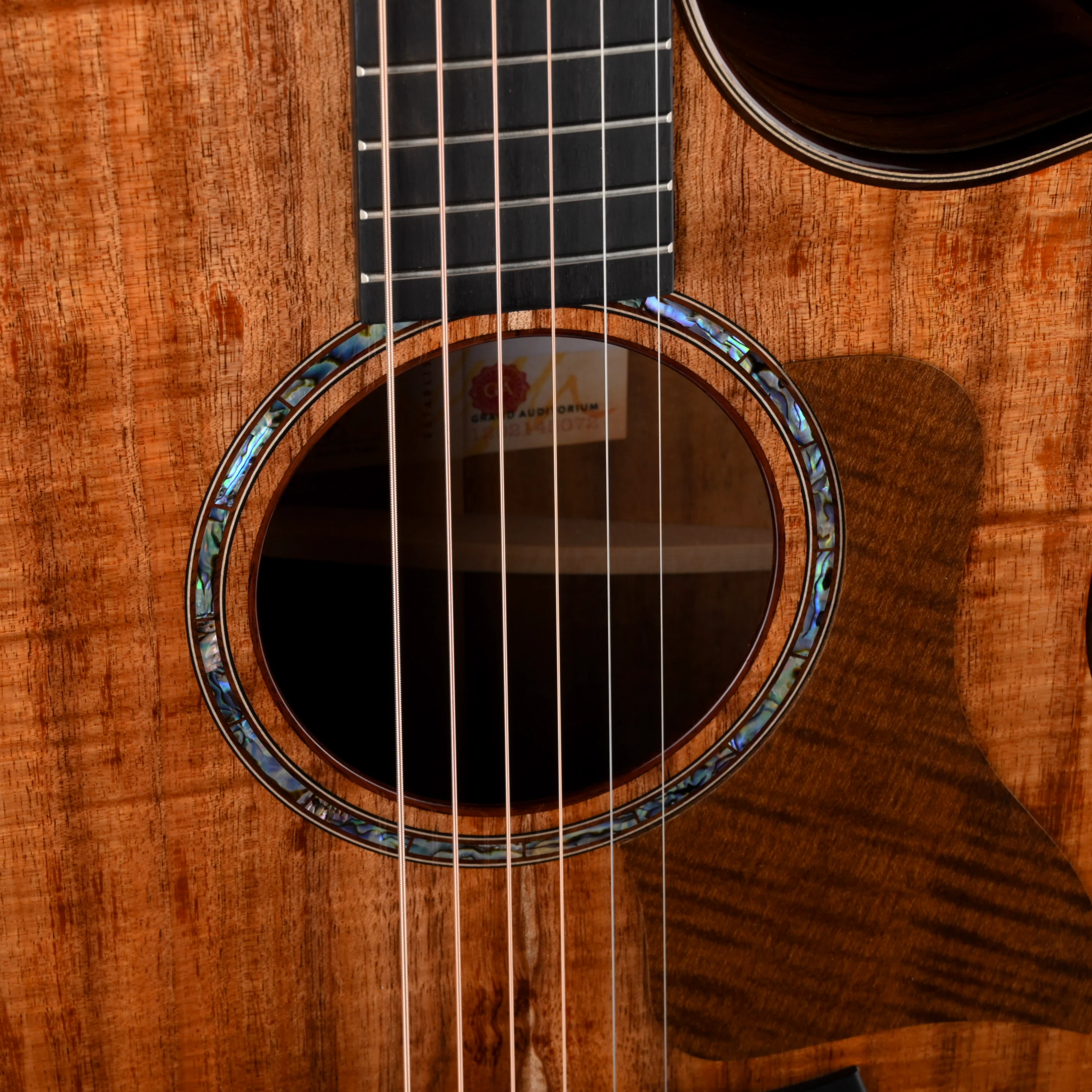 Taylor 724ce Grand Auditorium Koa Natural Acoustic Electric Guitar With Case - Image 4