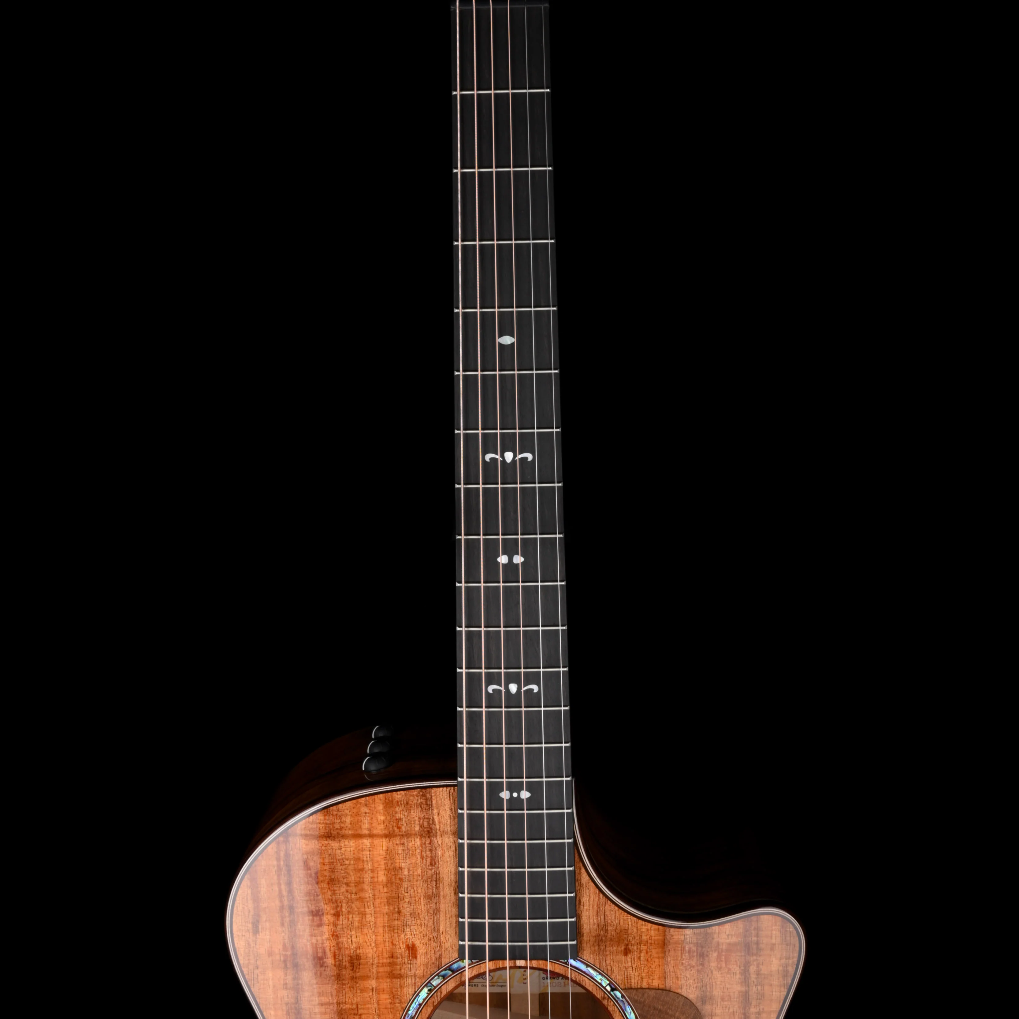 Taylor 724ce Grand Auditorium Koa Natural Acoustic Electric Guitar With Case - Image 9