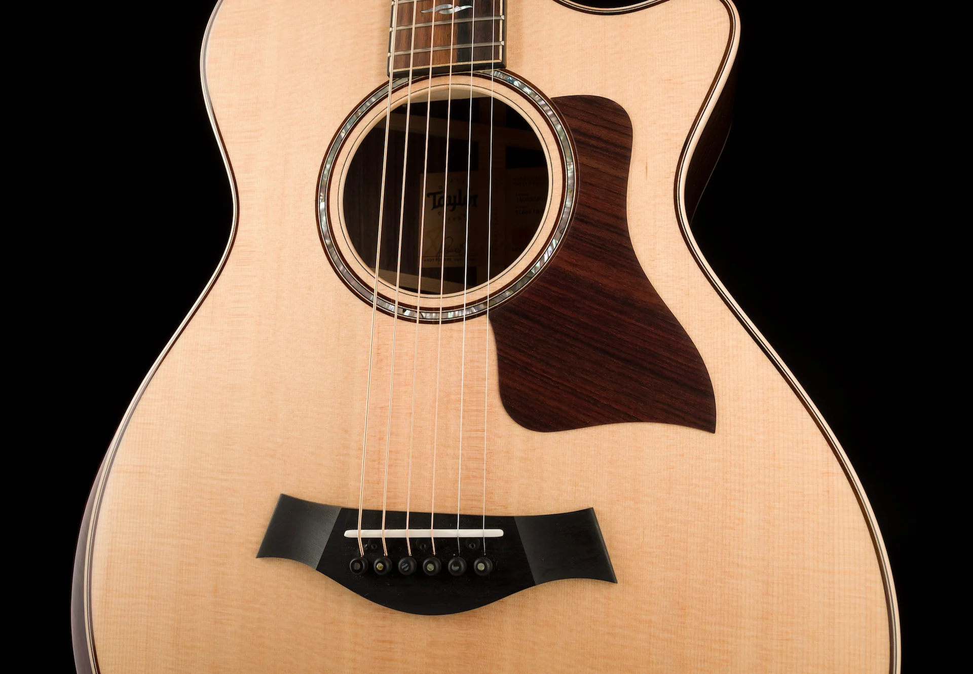 Taylor 812ce 12-Fret Acoustic Electric Guitar With Case - Demo - Image 7