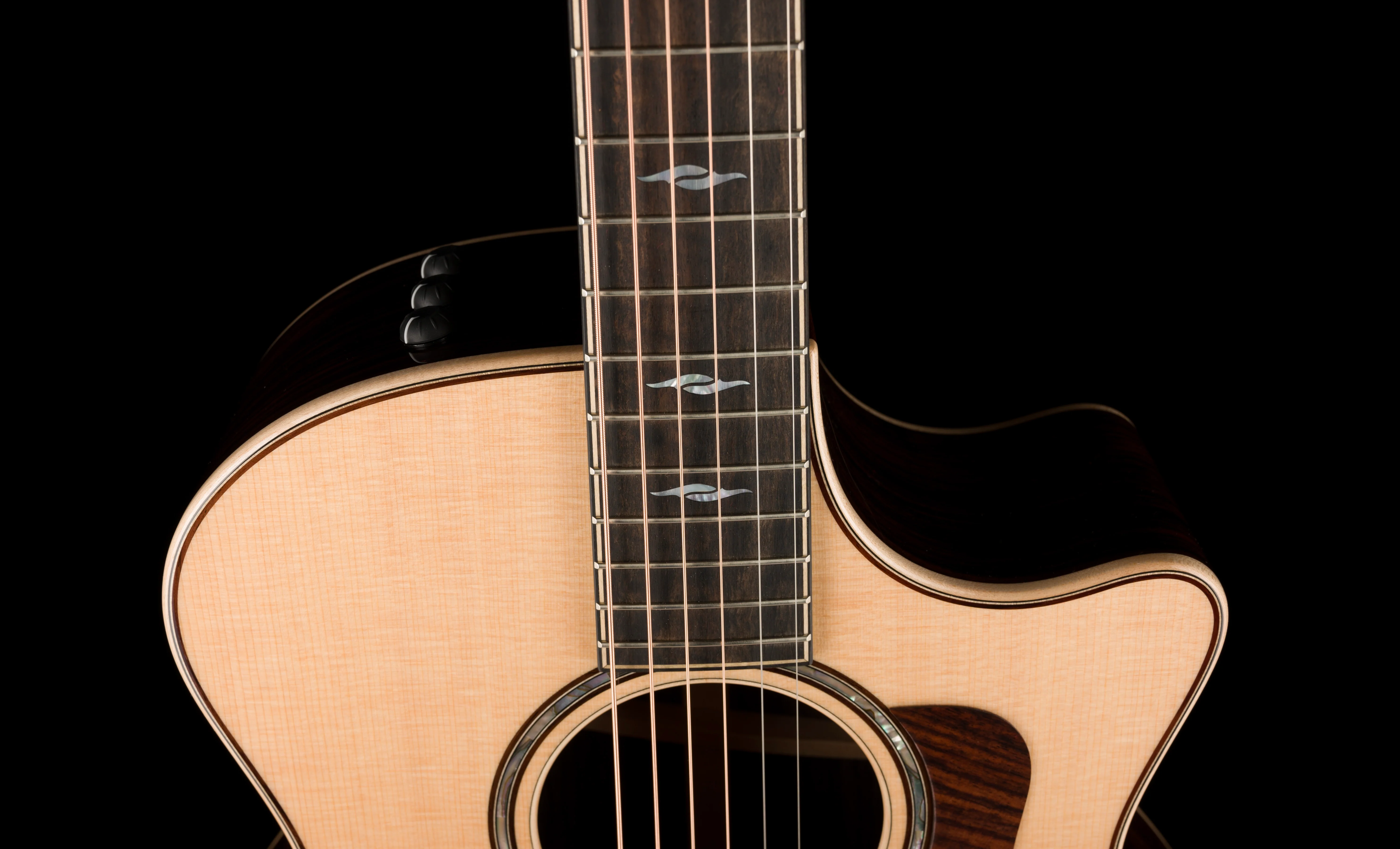 Taylor 814ce Acoustic Electric Guitar With Case - Image 4