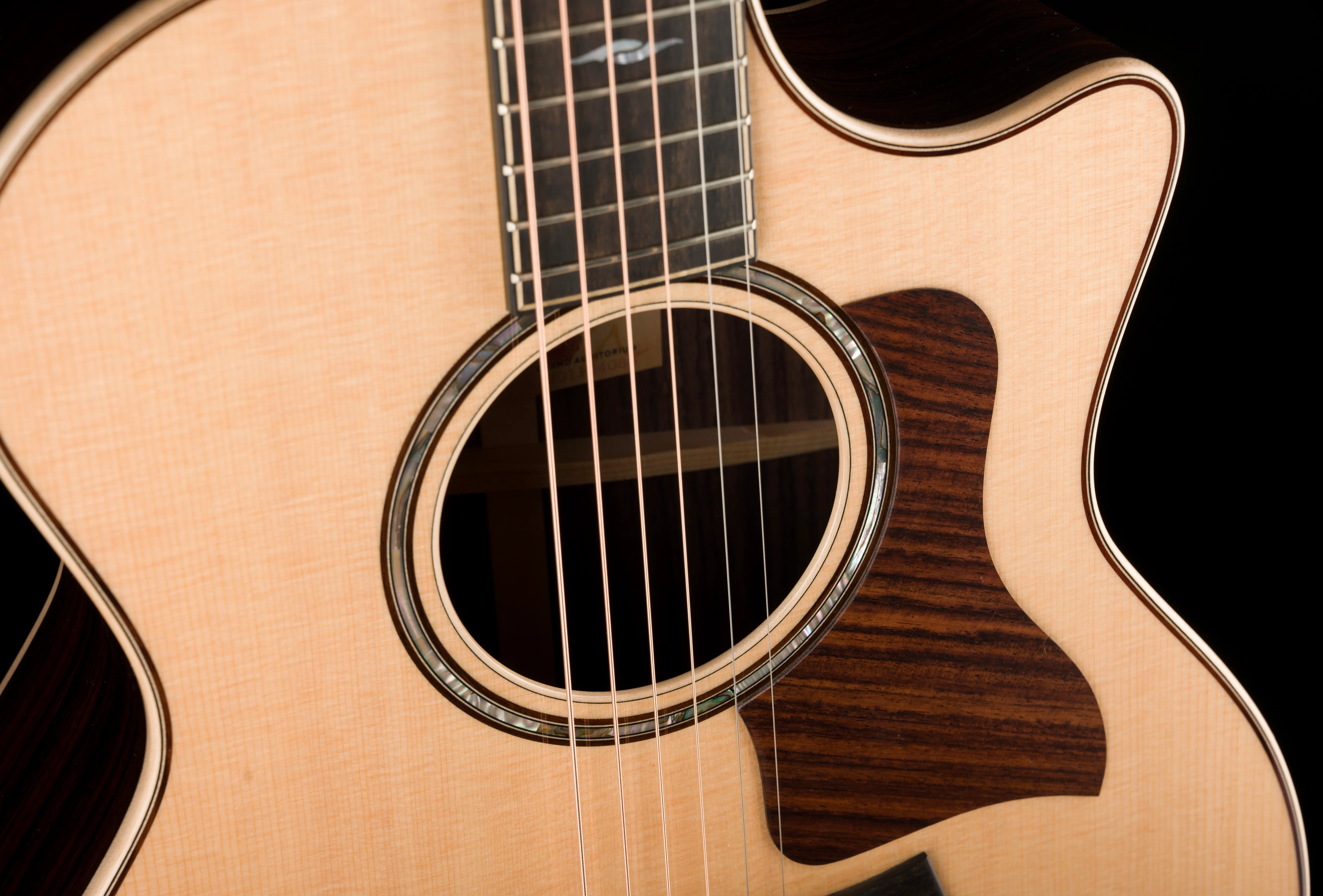 Taylor 814ce Acoustic Electric Guitar With Case - Image 8