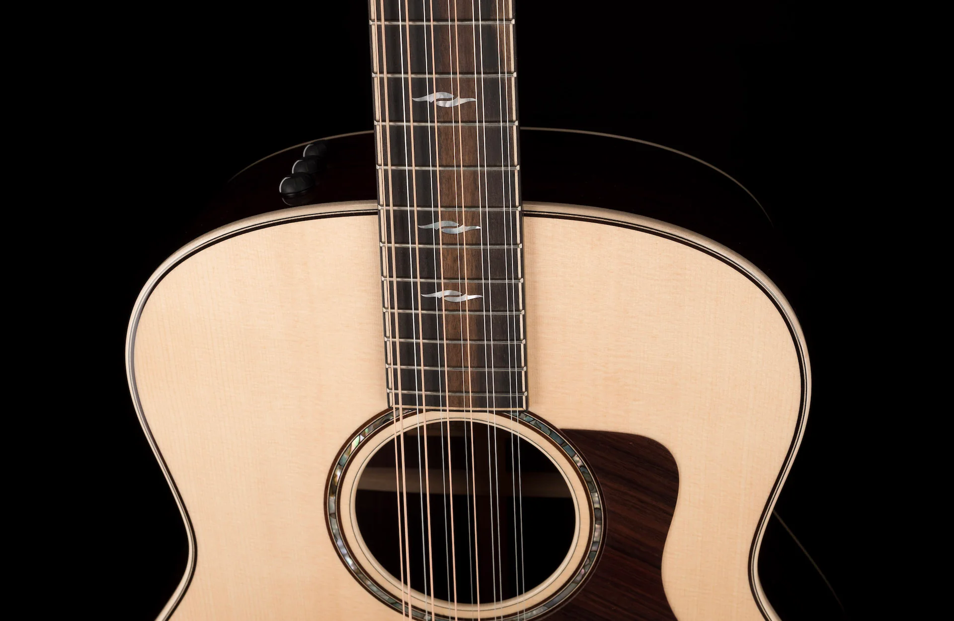 Taylor 858e LTD Grand Orchestra 12 String Acoustic Electric with Case - Image 3