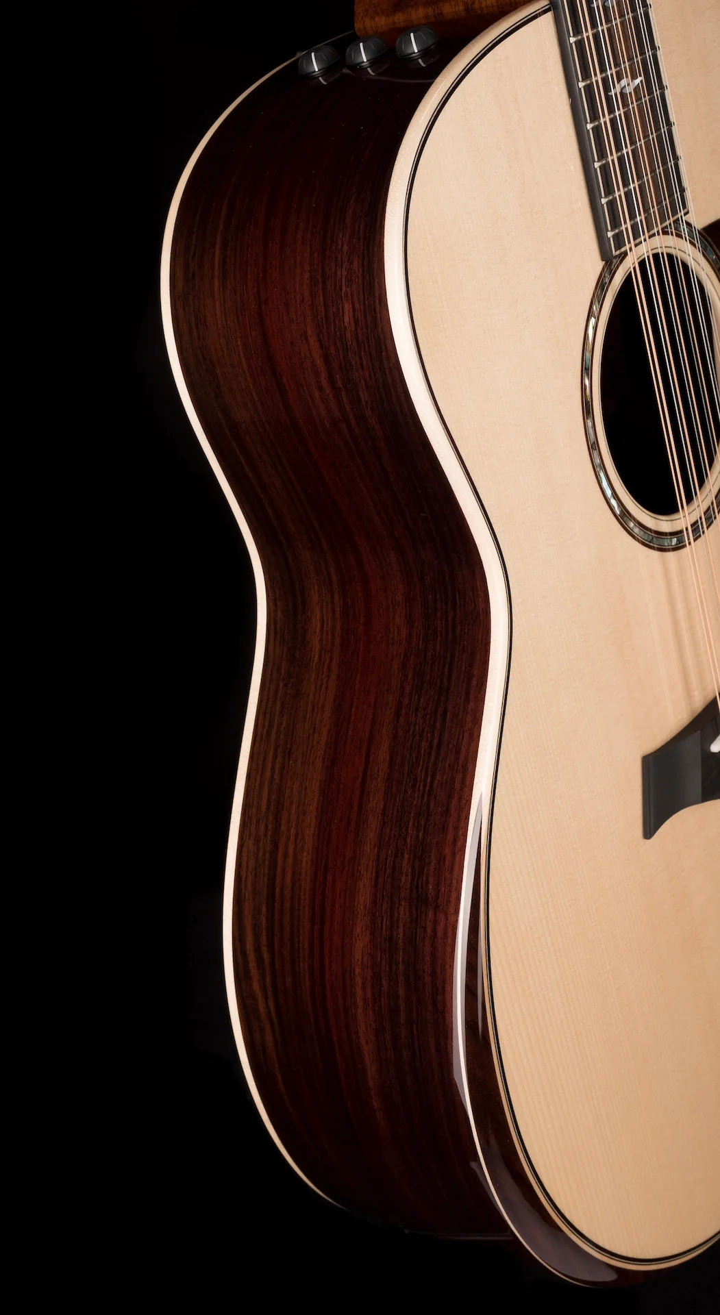 Taylor 858e LTD Grand Orchestra 12 String Acoustic Electric with Case - Image 9