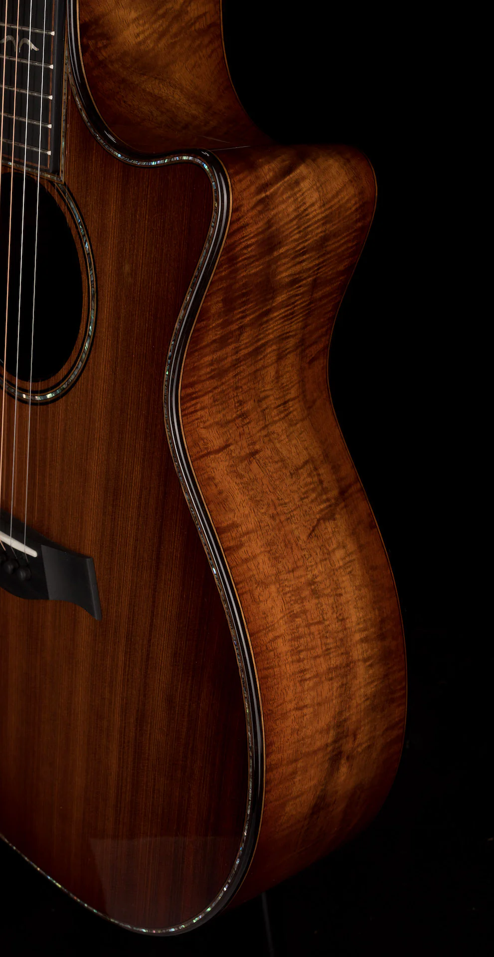Taylor 914ce LTD AA-Grade Figured Hawaiian Koa With Case - Image 11
