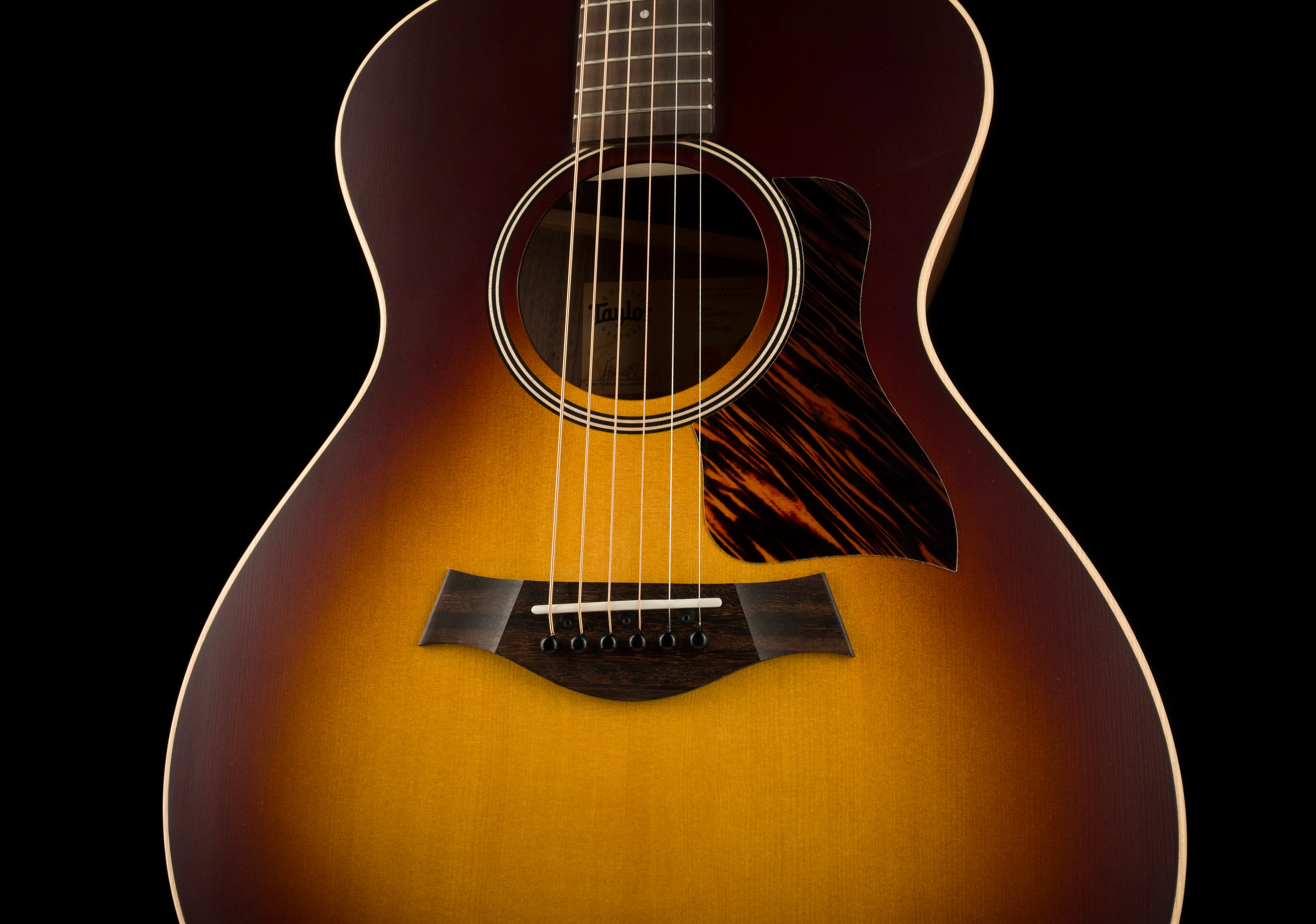 Taylor American Dream AD12e-SB Tobacco Sunburst with Aerocase - Image 7