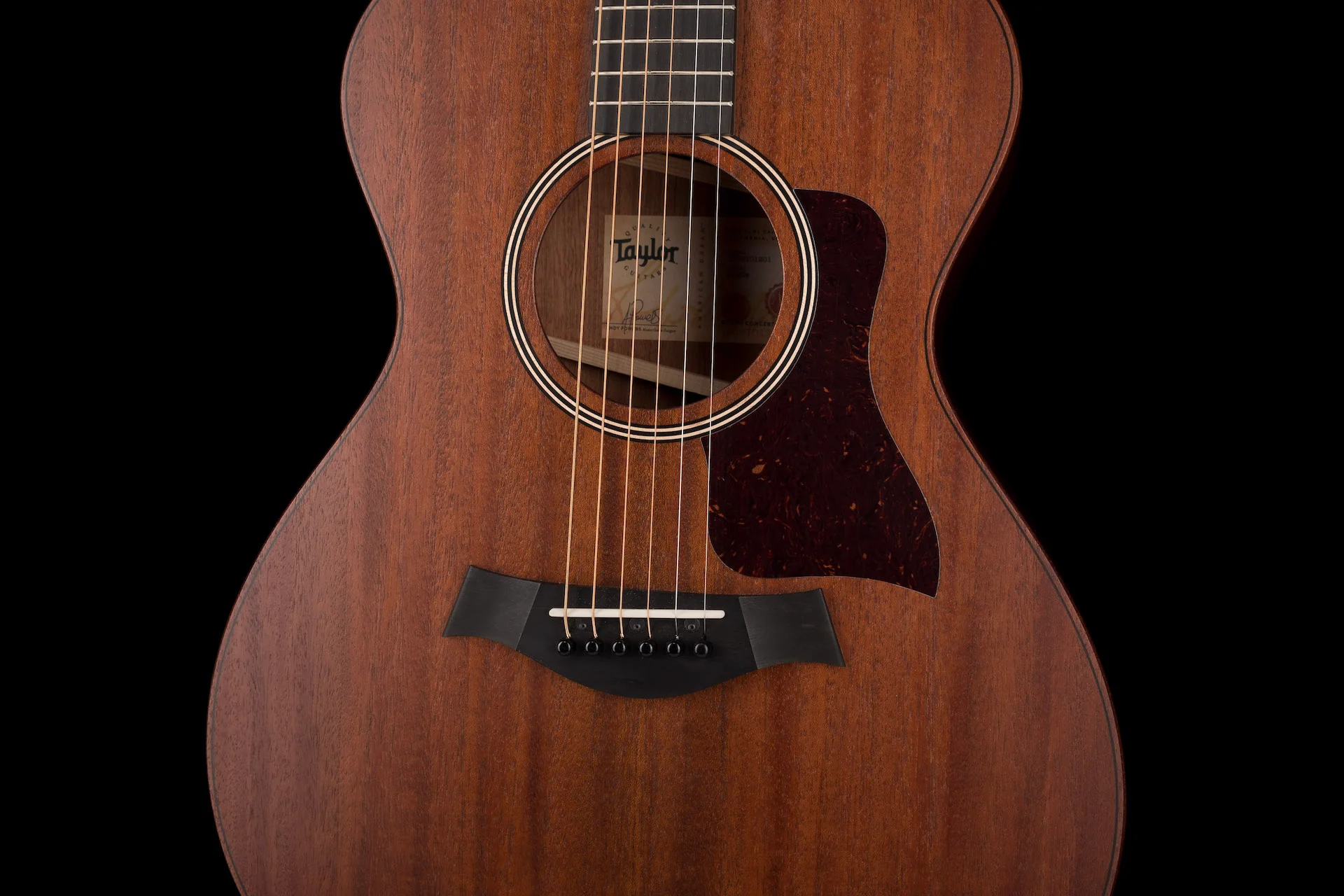 Taylor American Dream AD22e Grand Concert (2021) Acoustic Electric Guitar With Aerocase - Serial # 1209101201 - Image 5