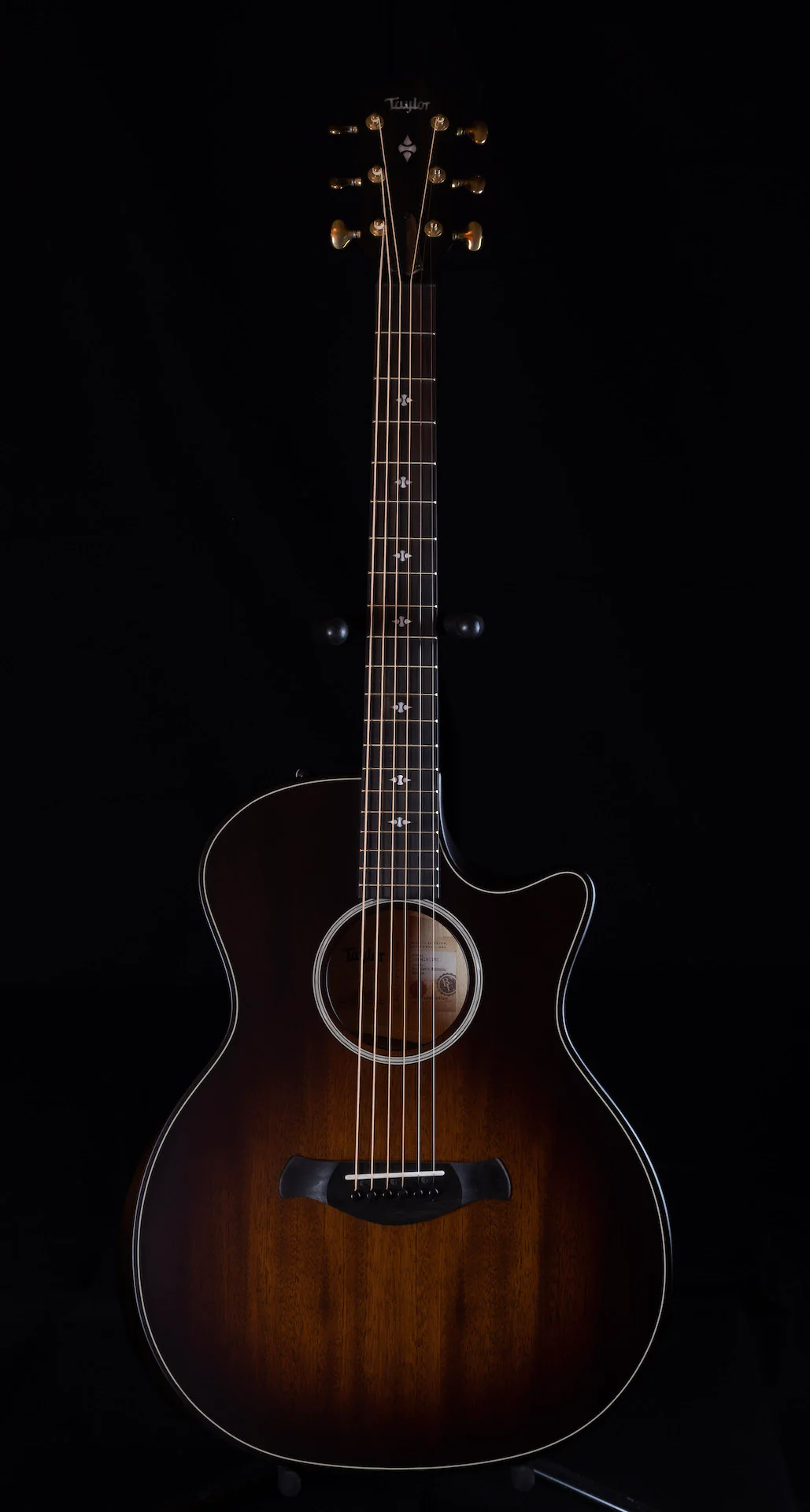 Taylor Builder's Edition 324ce Acoustic Electric Guitar With Case - Image 2