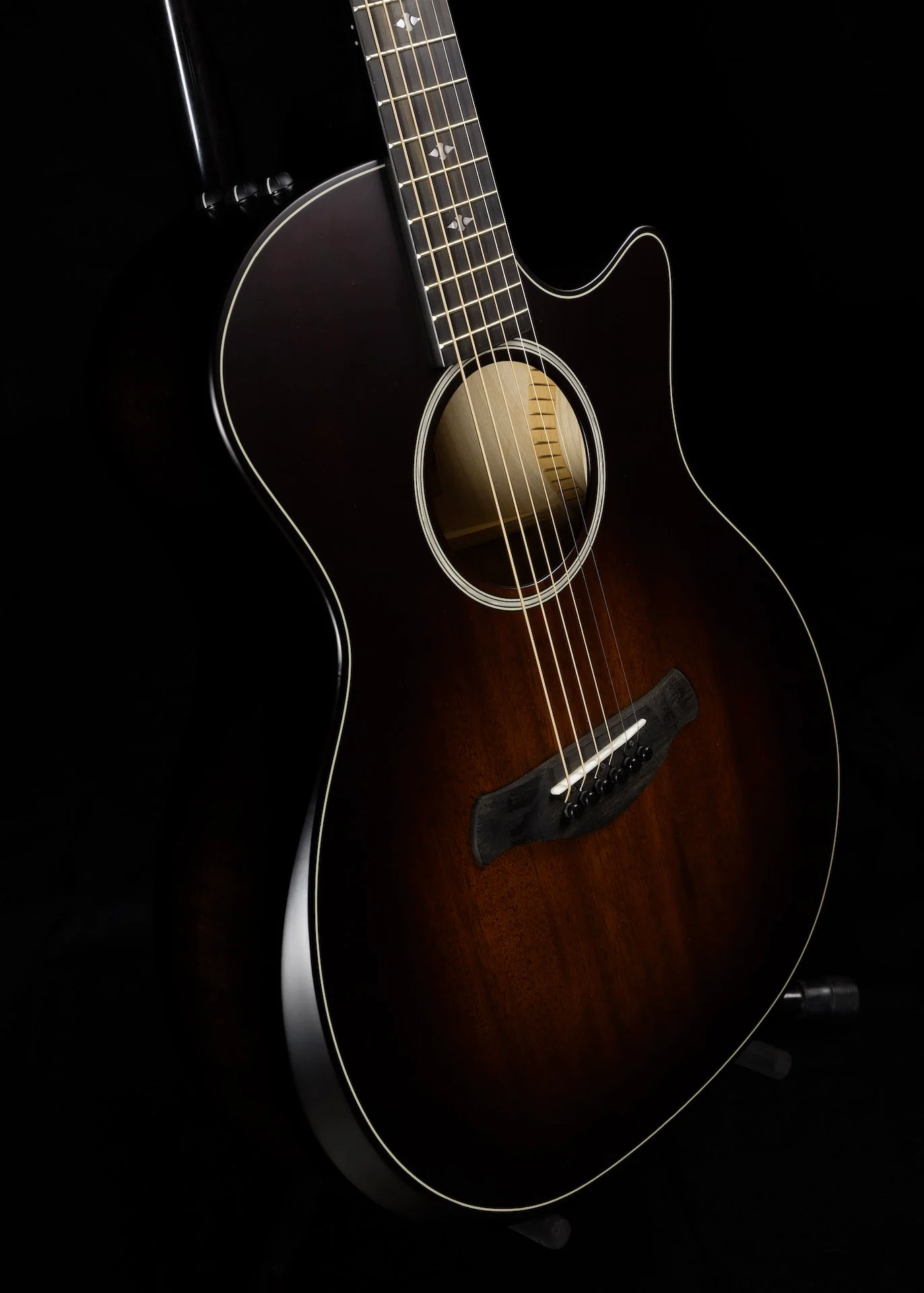 Taylor Builder's Edition 324ce Acoustic Electric Guitar With Case - Image 3