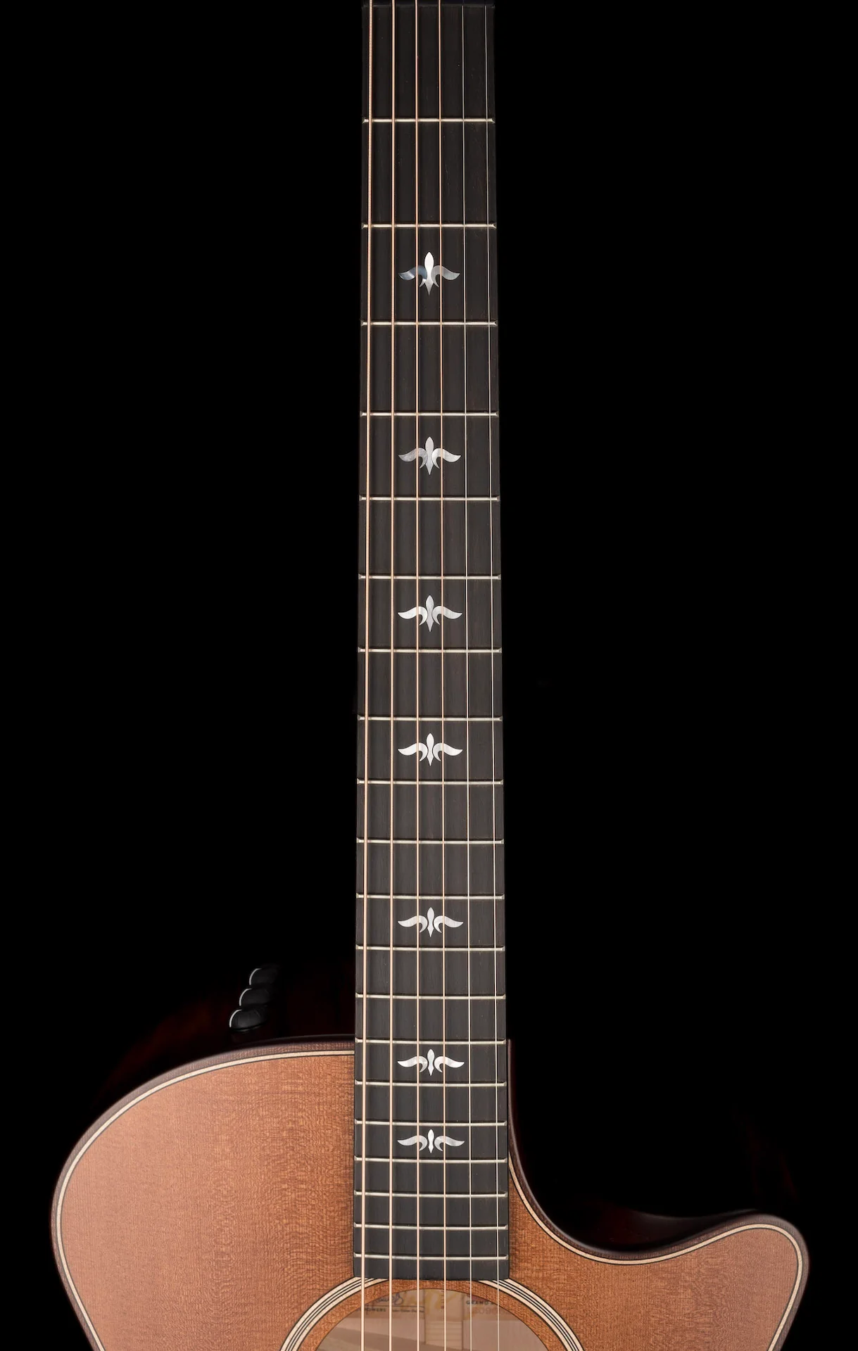 Taylor Builder's Edition 614ce Wild Honey Burst Acoustic Electric Guitar W/ Case - Demo - Image 13