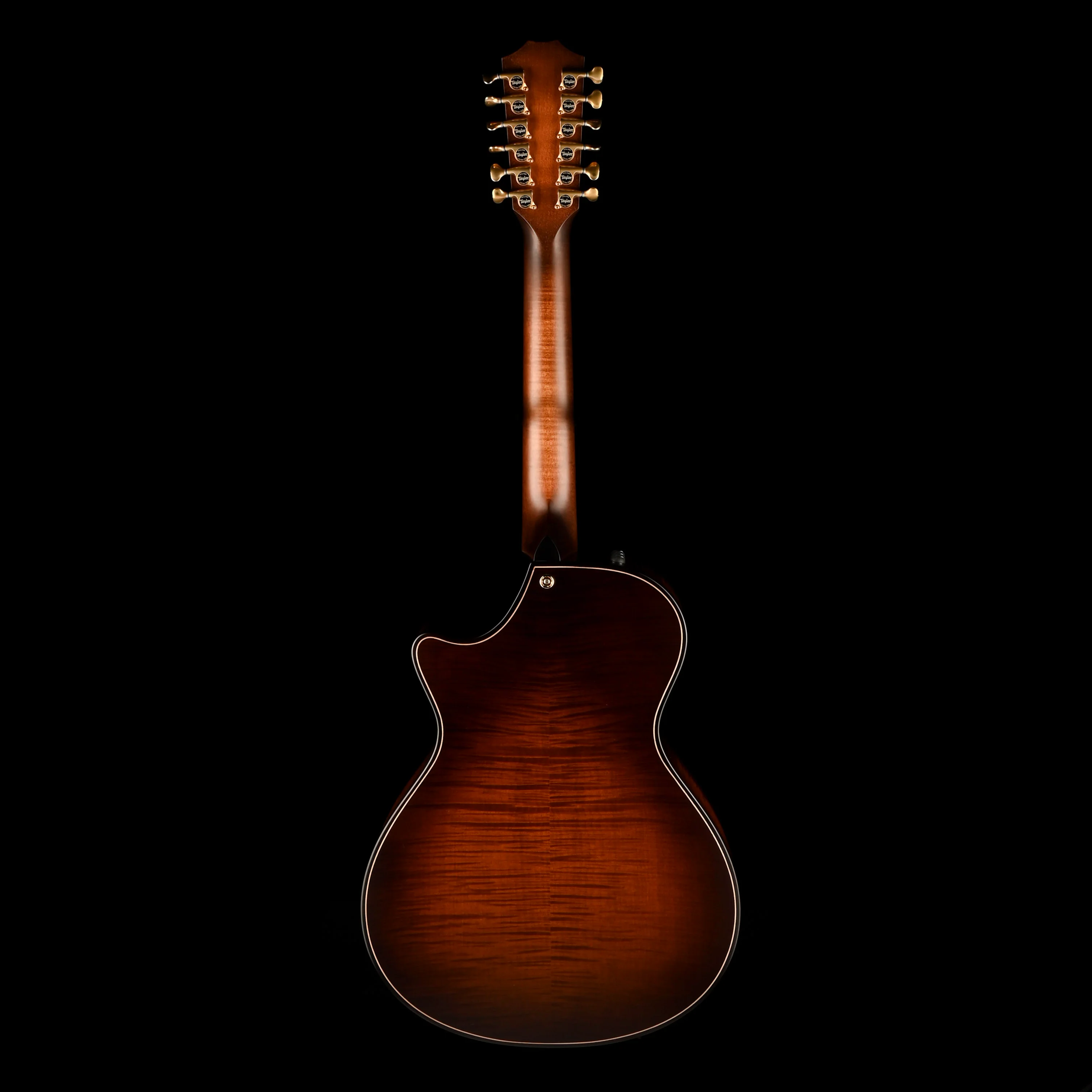Taylor Builder's Edition 652ce 12 String Wild Honey Burst Acoustic Electric Guitar With Case - Image 11