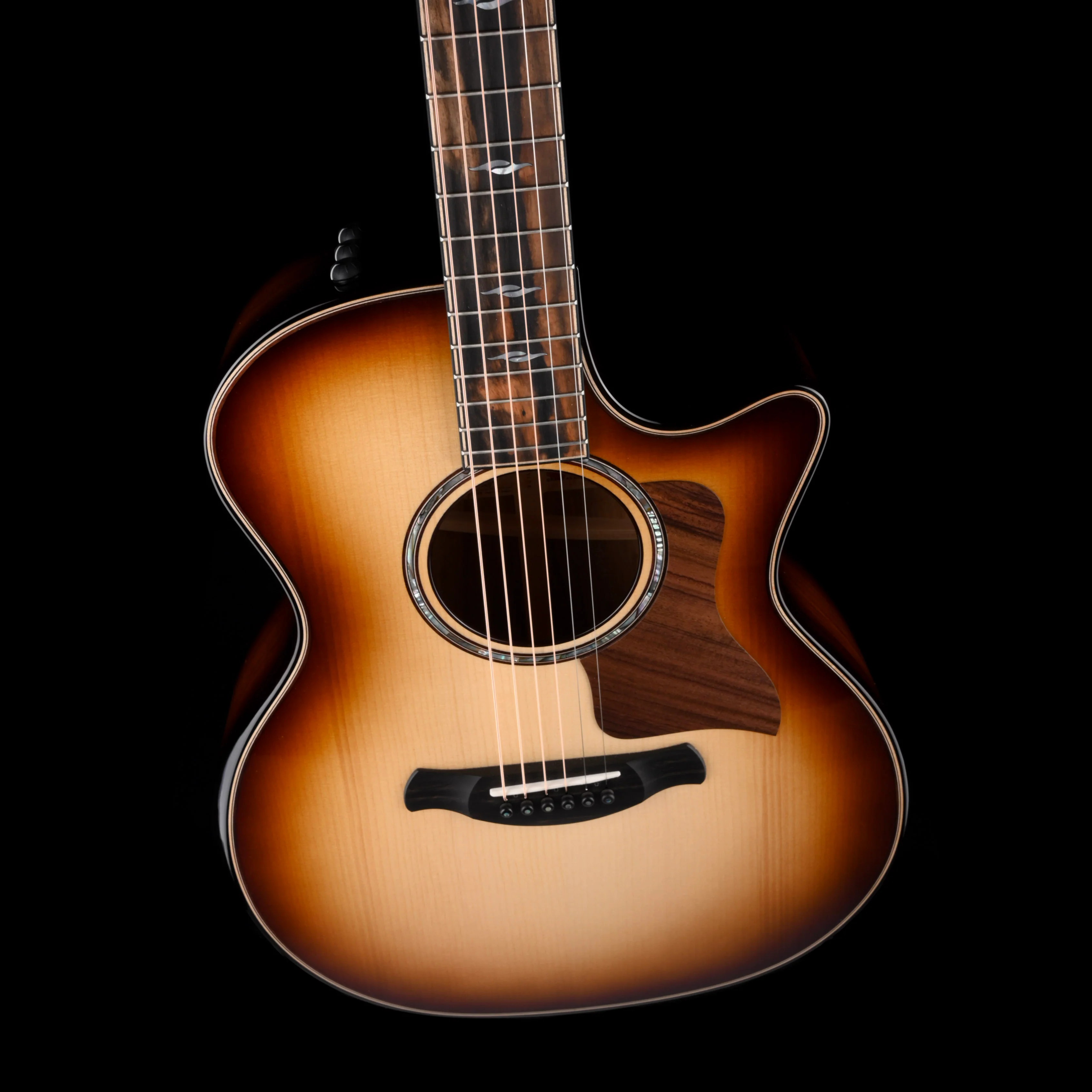 Taylor Builder's Edition 814ce Honduran Rosewood Kona Edgeburst With Case - Image 3