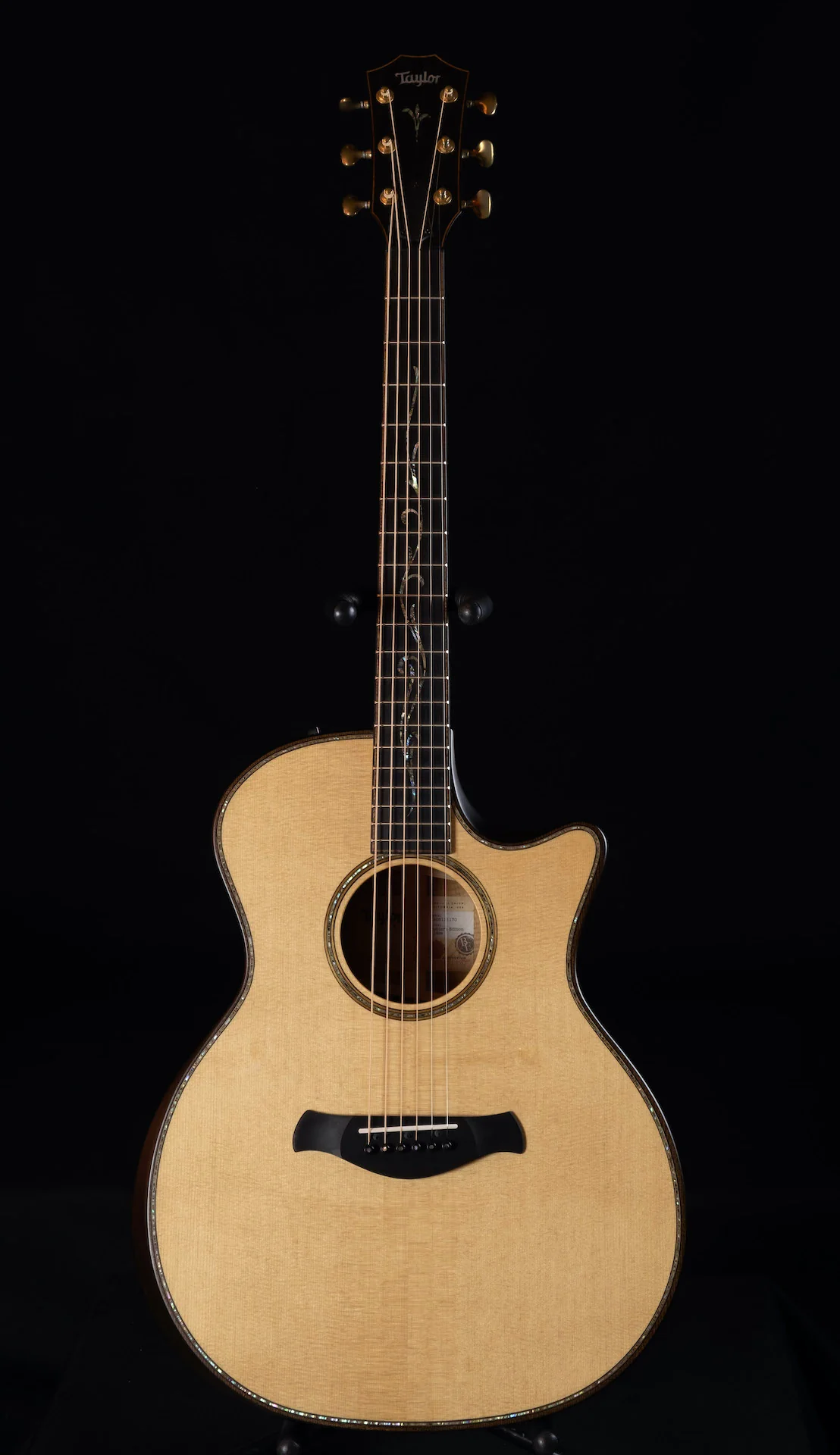 Taylor Builder's Edition K14ce Acoustic Electric Guitar With Case - Image 2