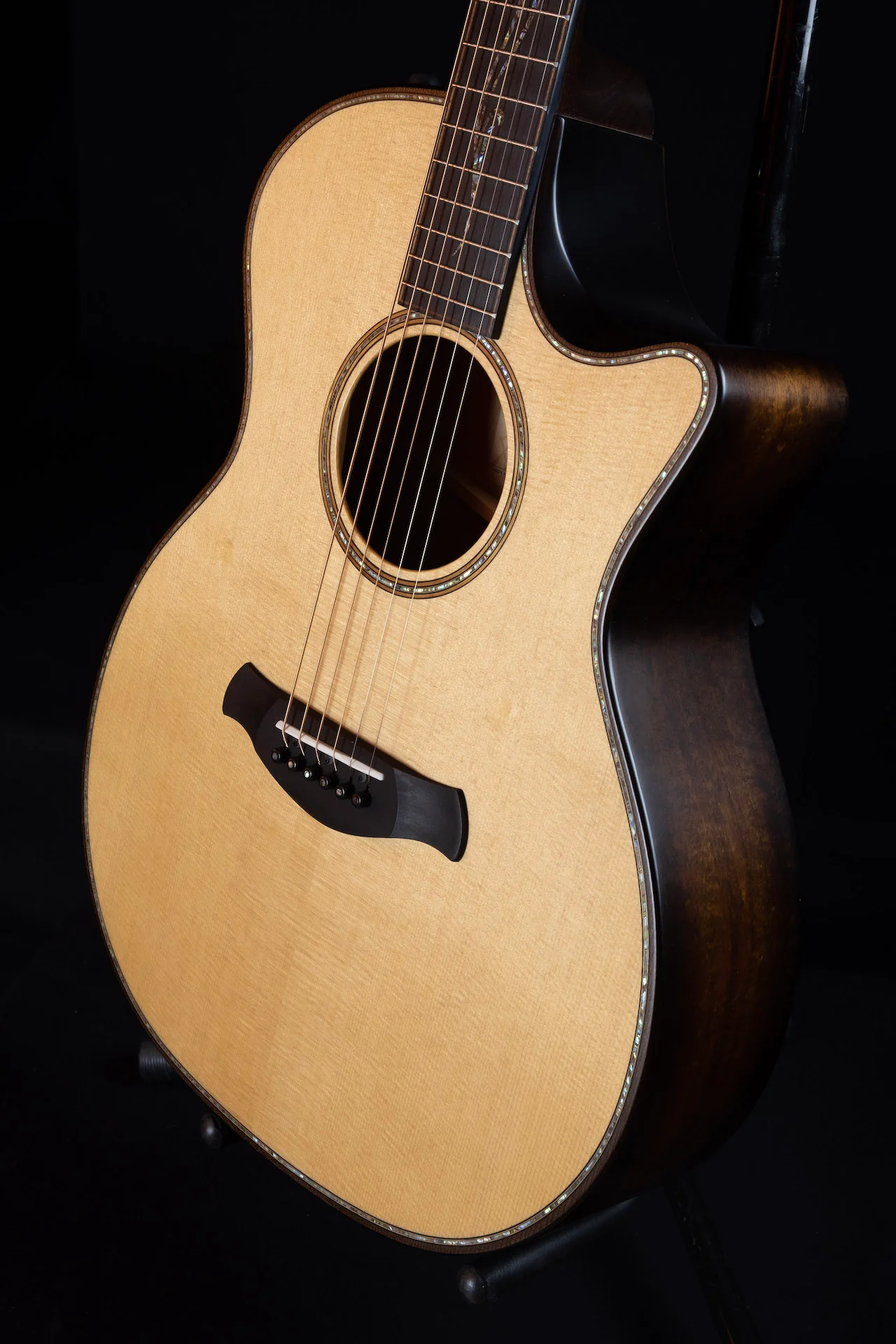 Taylor Builder's Edition K14ce Acoustic Electric Guitar With Case - Image 3