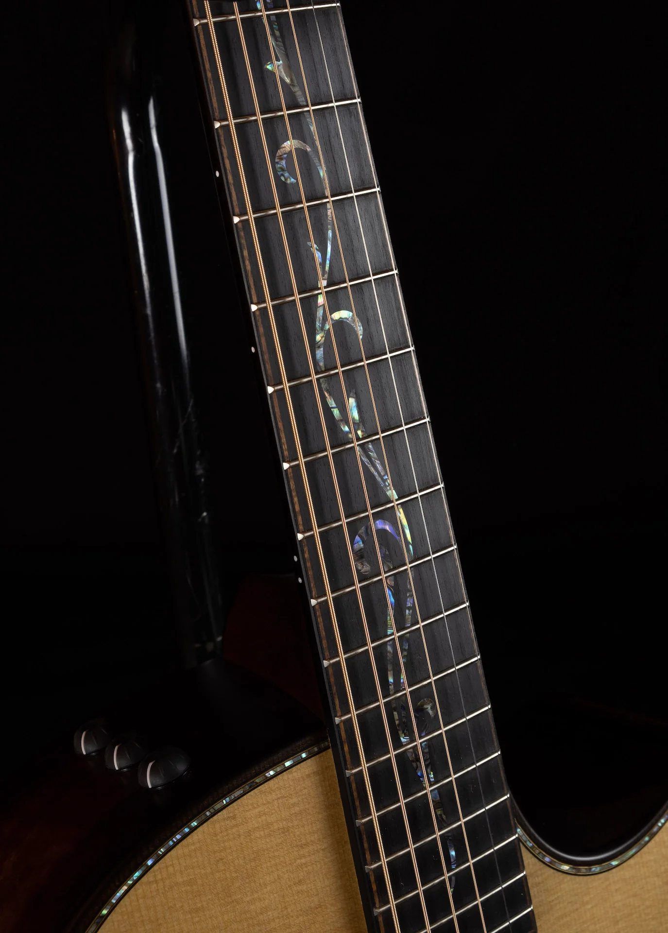 Taylor Builder's Edition K14ce Acoustic Electric Guitar With Case - Image 8