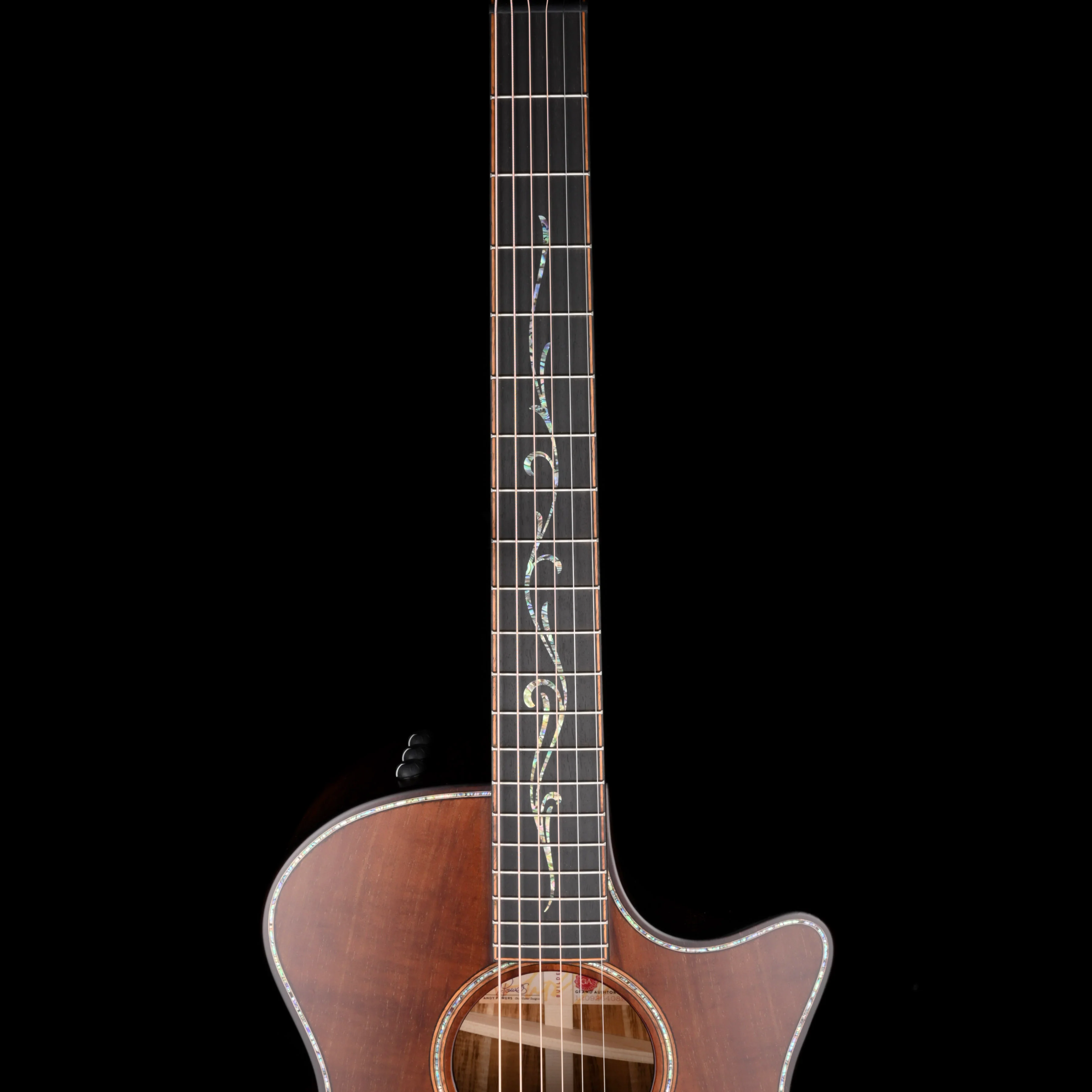 Taylor Builder's Edition K24ce Acoustic Electric Guitar With Case - Image 10