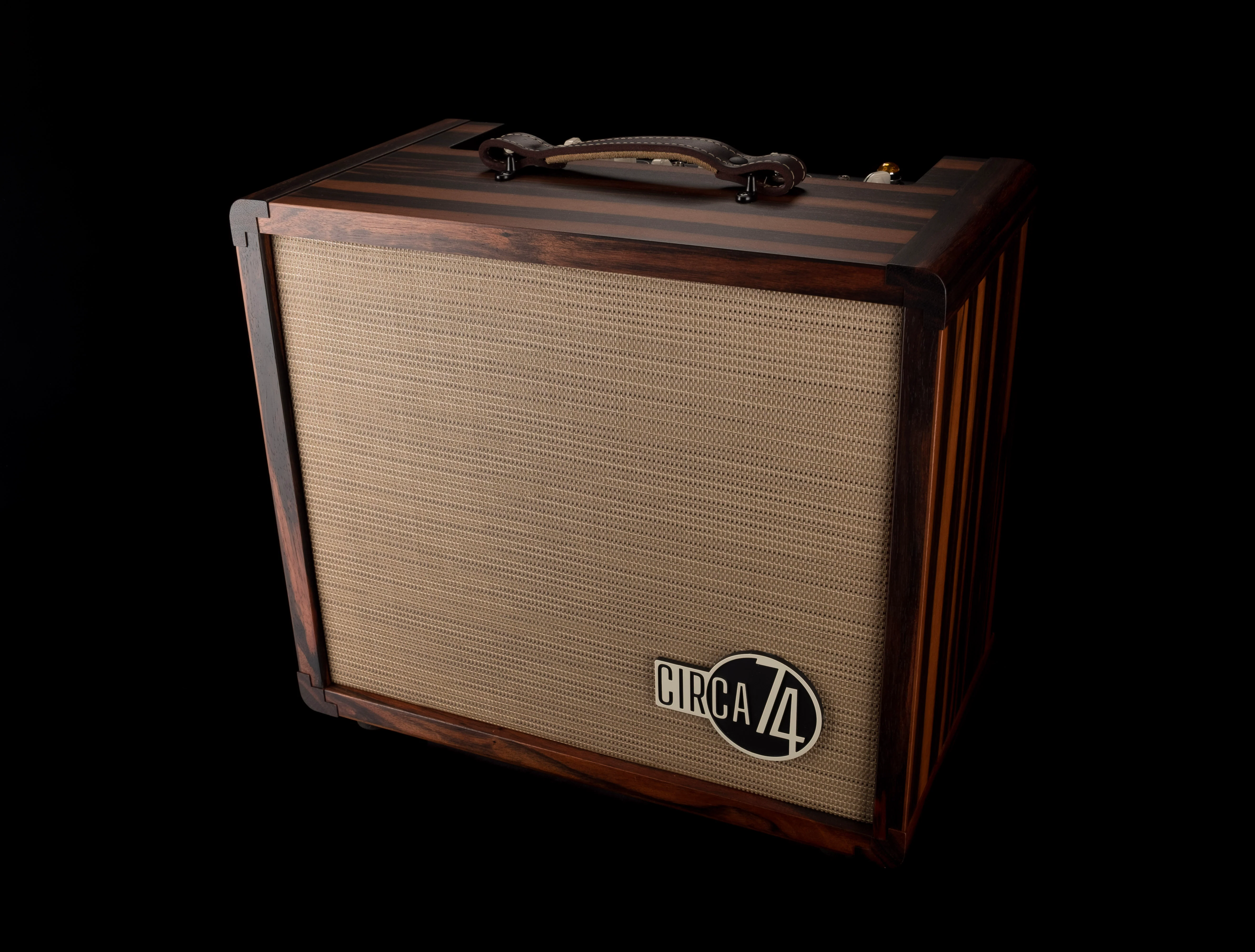 Taylor Circa 74 Limited Edition Macassar Ebony AV150-10 Acoustic Guitar Amp Combo With Stand - Image 3