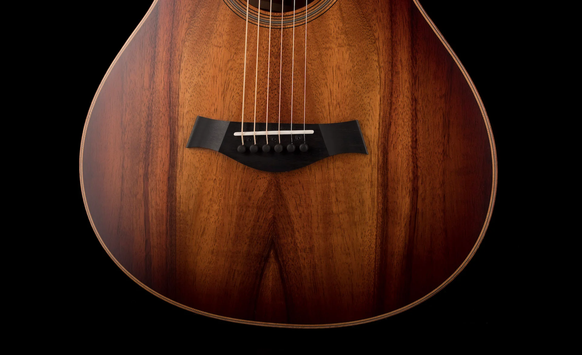 Taylor Custom Grand Concert 12-Fret Koa Shaded Edgeburst Catch # 31 with Case - Image 5