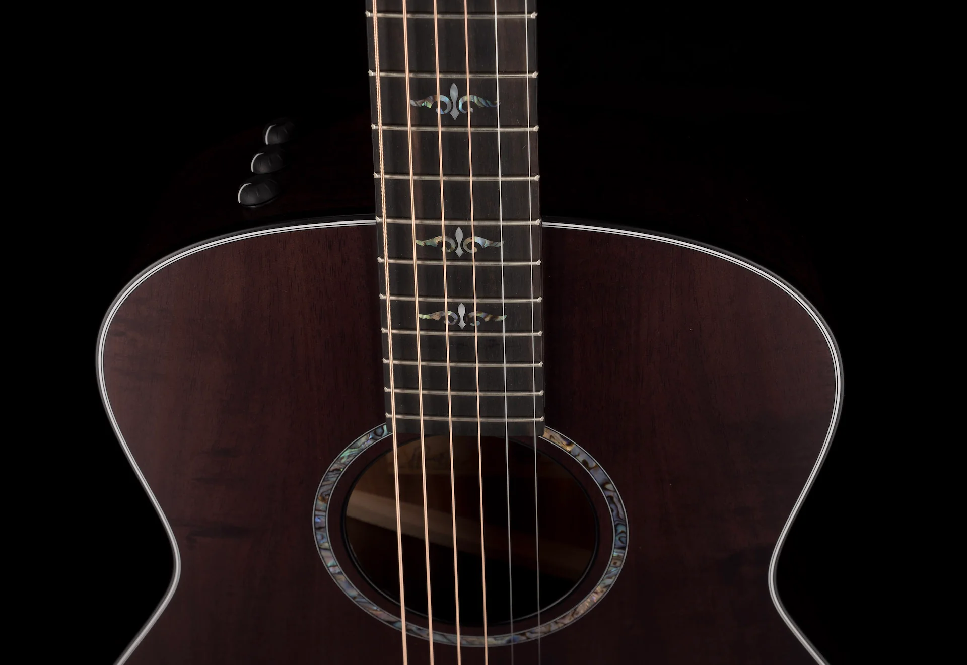 Taylor Custom Grand Theater C21e Tasmanian Blackwood Catch # 44 with Case - Image 3