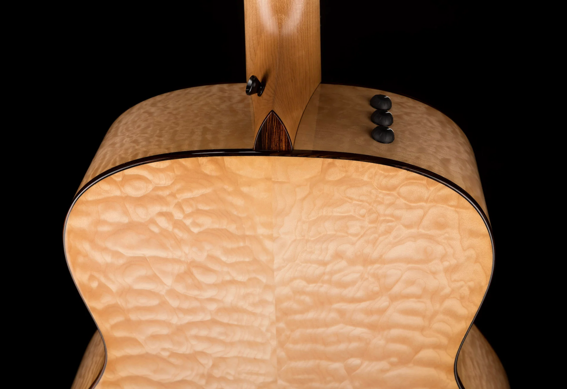 Taylor Custom Grand Orchestra Quilted Big Leaf Maple and Lutz Spruce Catch # 30 With Case - Image 16