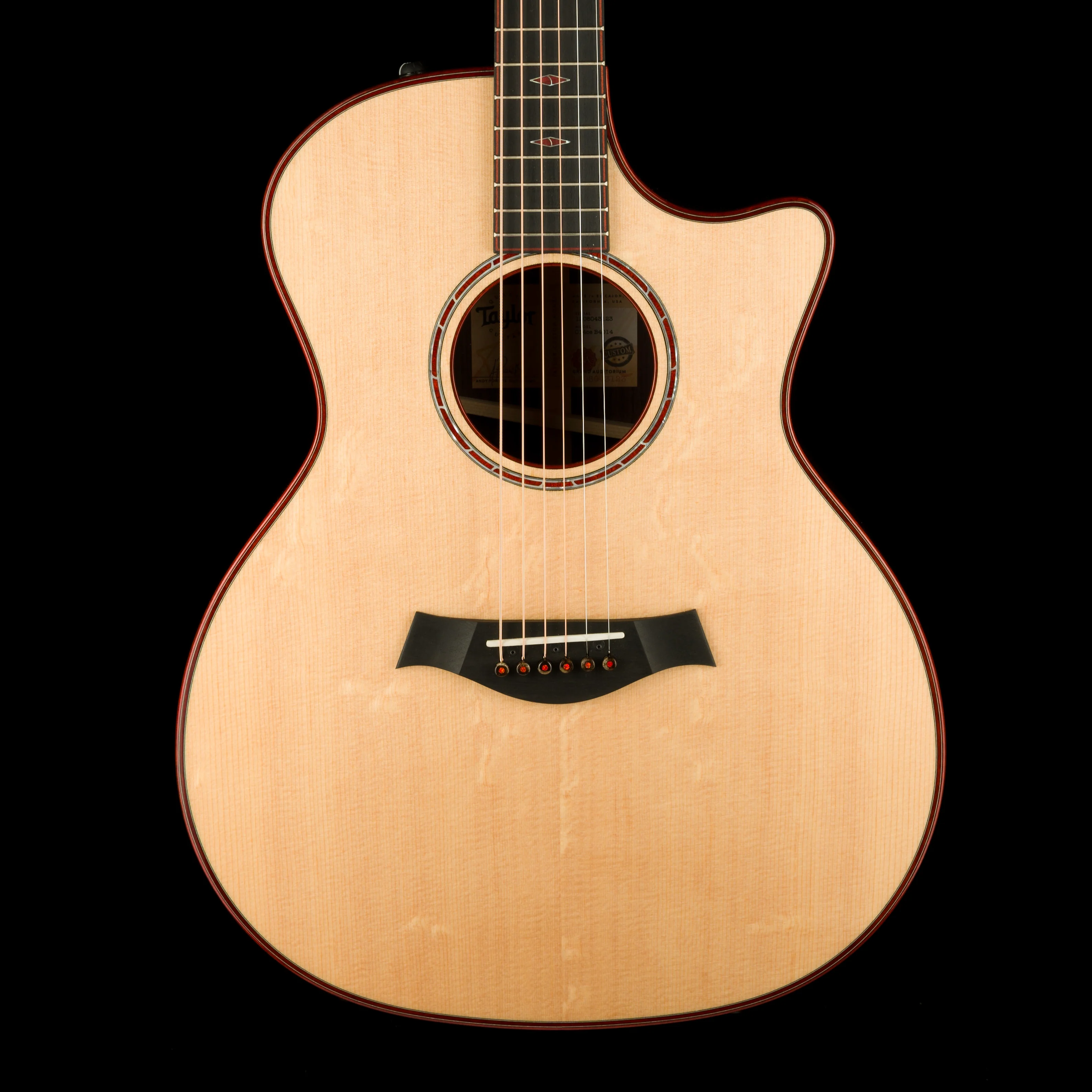 Taylor Custom Grand Auditorium C14ce Bearclaw Catch Event # 14 With Case