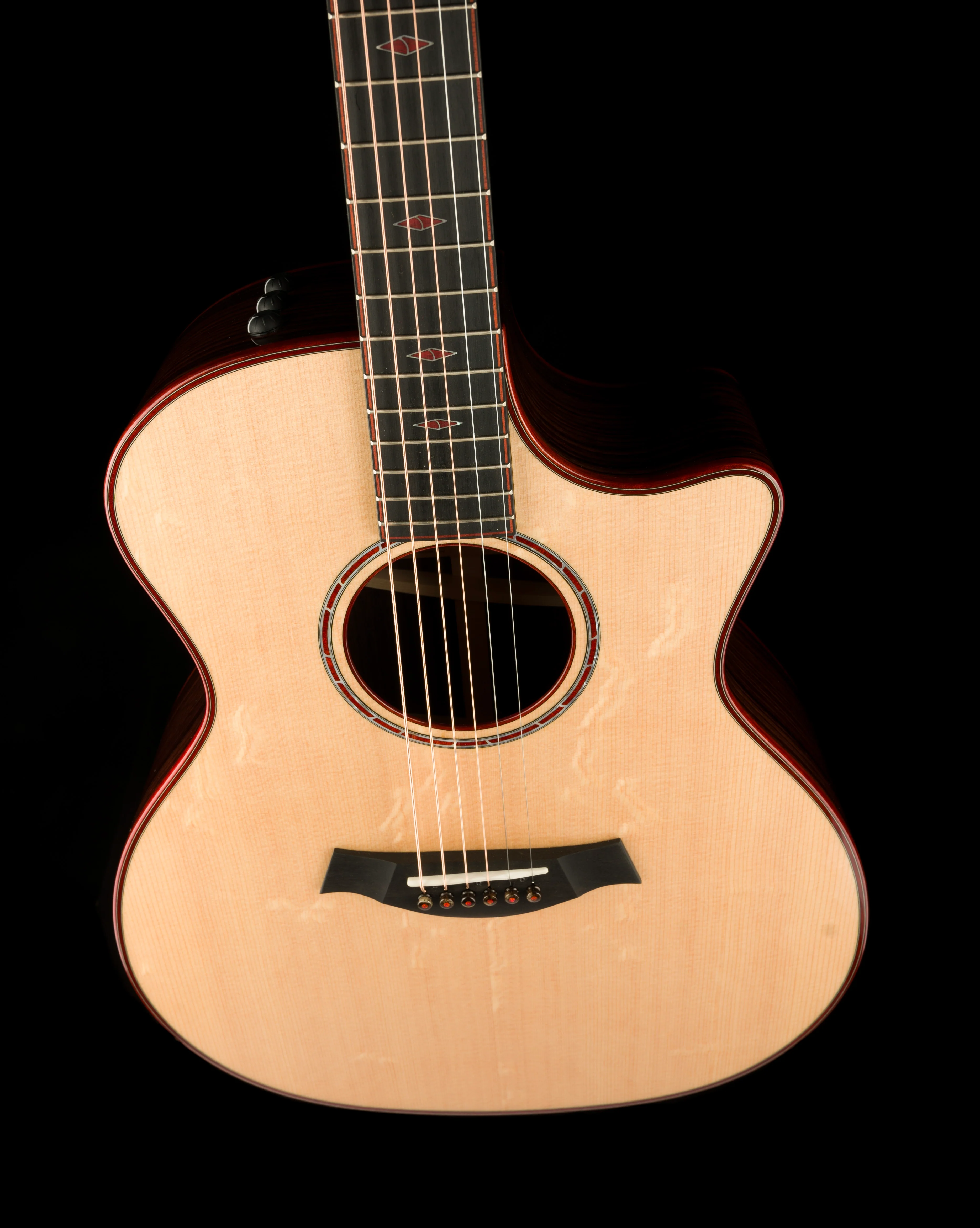 Taylor Custom Grand Auditorium C14ce Bearclaw Catch Event # 14 With Case - Image 5