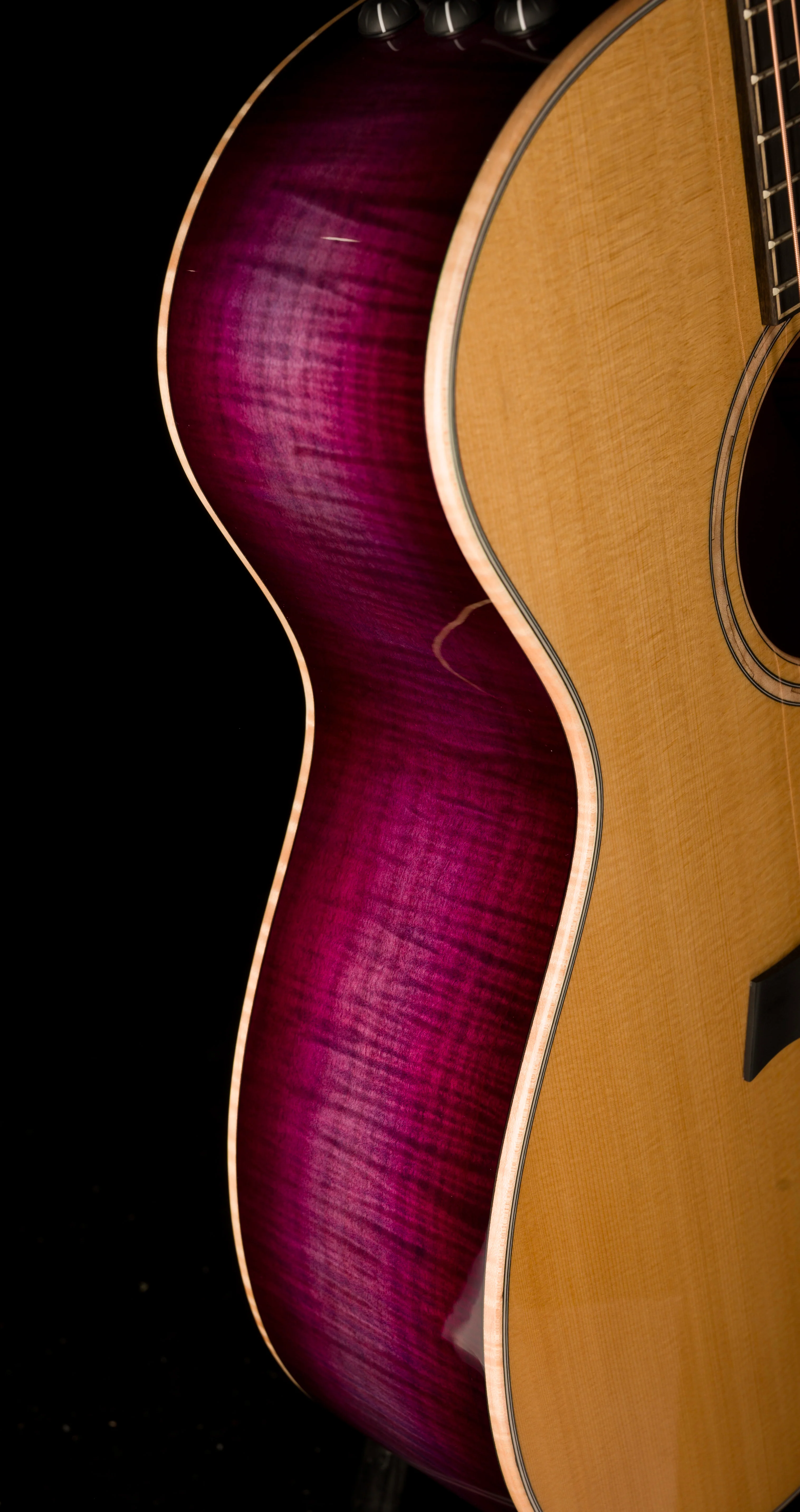 Taylor Custom Grand Auditorium C14ce Big Leaf Maple Natural Catch # 8 - Image 10