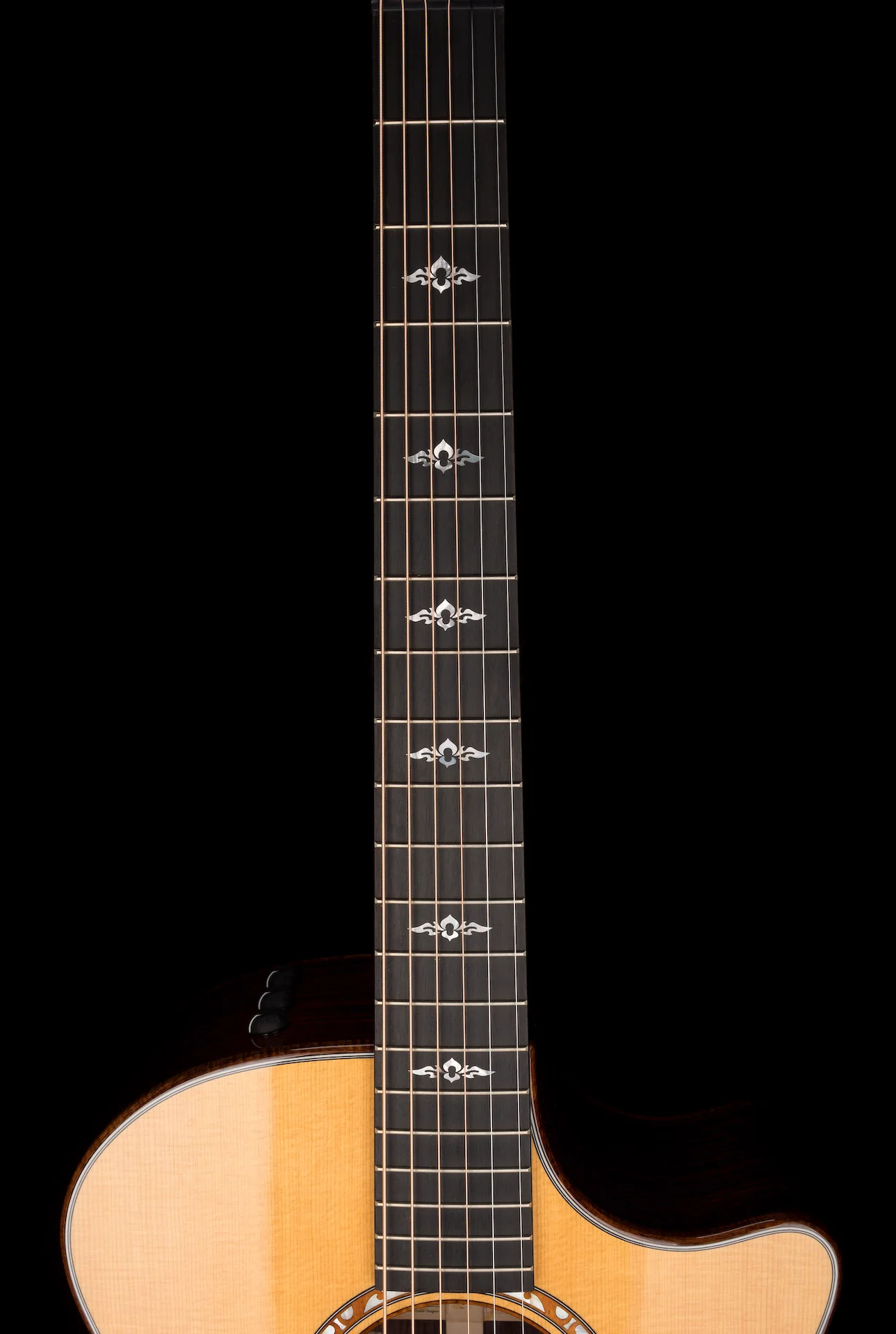 Taylor Custom Grand Auditorium C14ce Torrefied Sitka Spruce and Indian Rosewood - Catch Event # 6 - with Case - Image 12