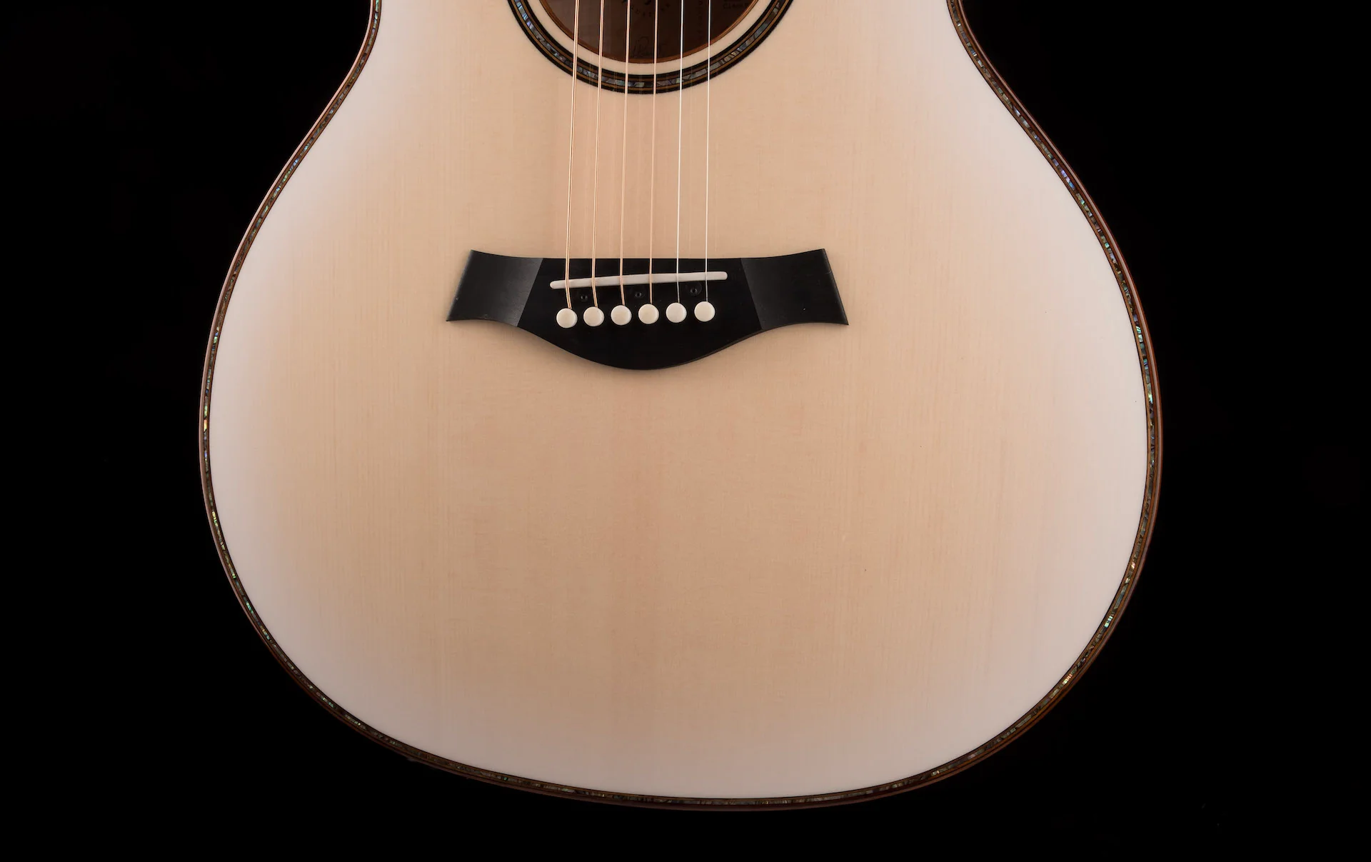 Taylor Custom Grand Auditorium C14ce Whitepearl Burst Catch Event # 22 With Case - Image 5