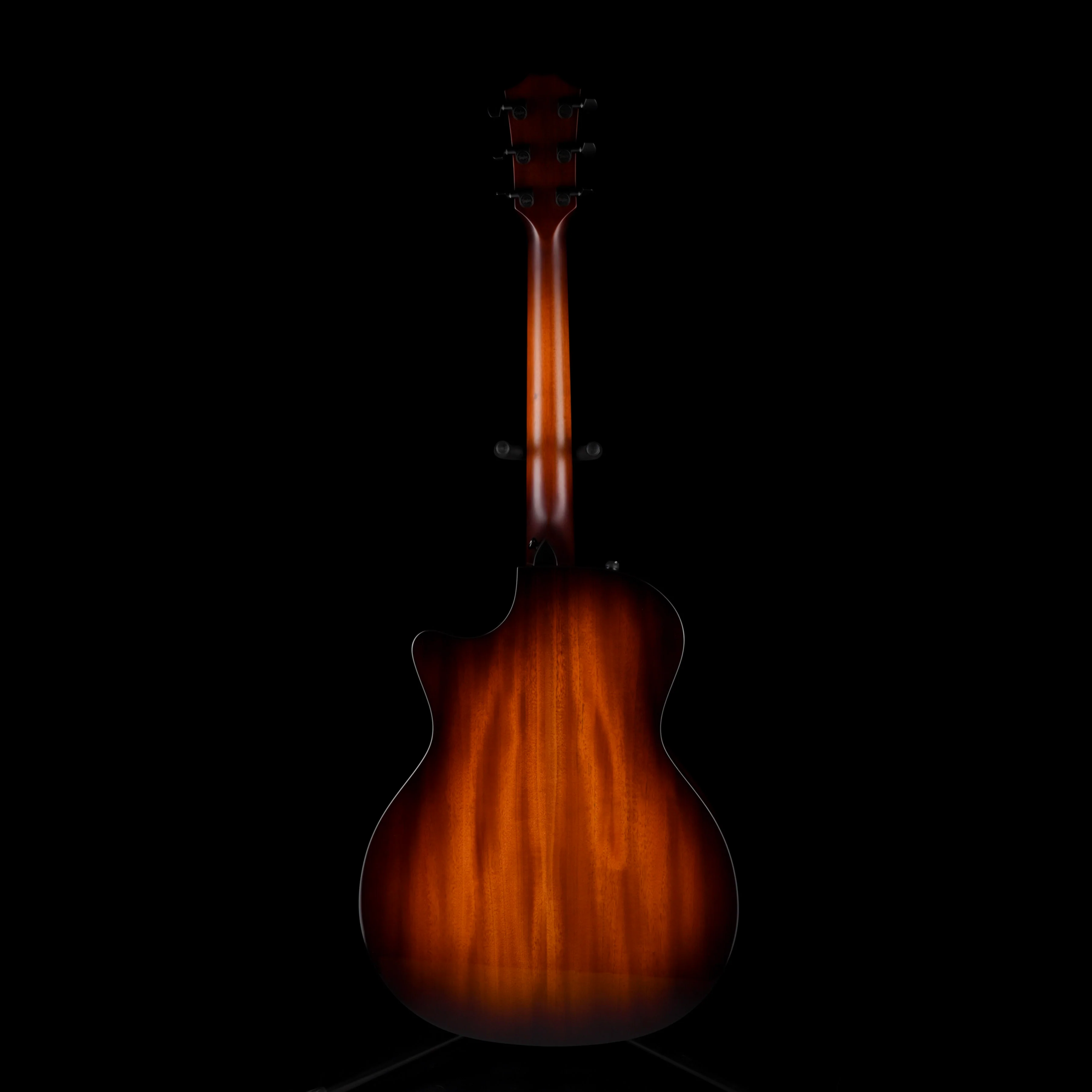 Taylor Custom Grand Auditorium C24ce Ribbon Mahogany Shaded Edgeburst Catch # 50 - Image 11