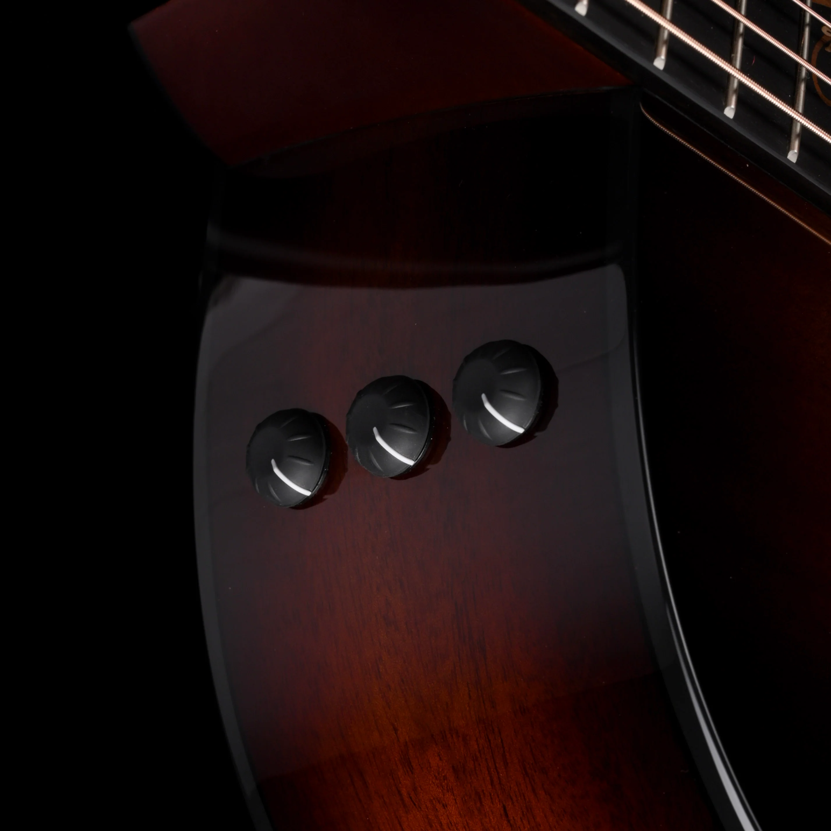 Taylor Custom Grand Auditorium C24ce Ribbon Mahogany Shaded Edgeburst Catch # 50 - Image 8