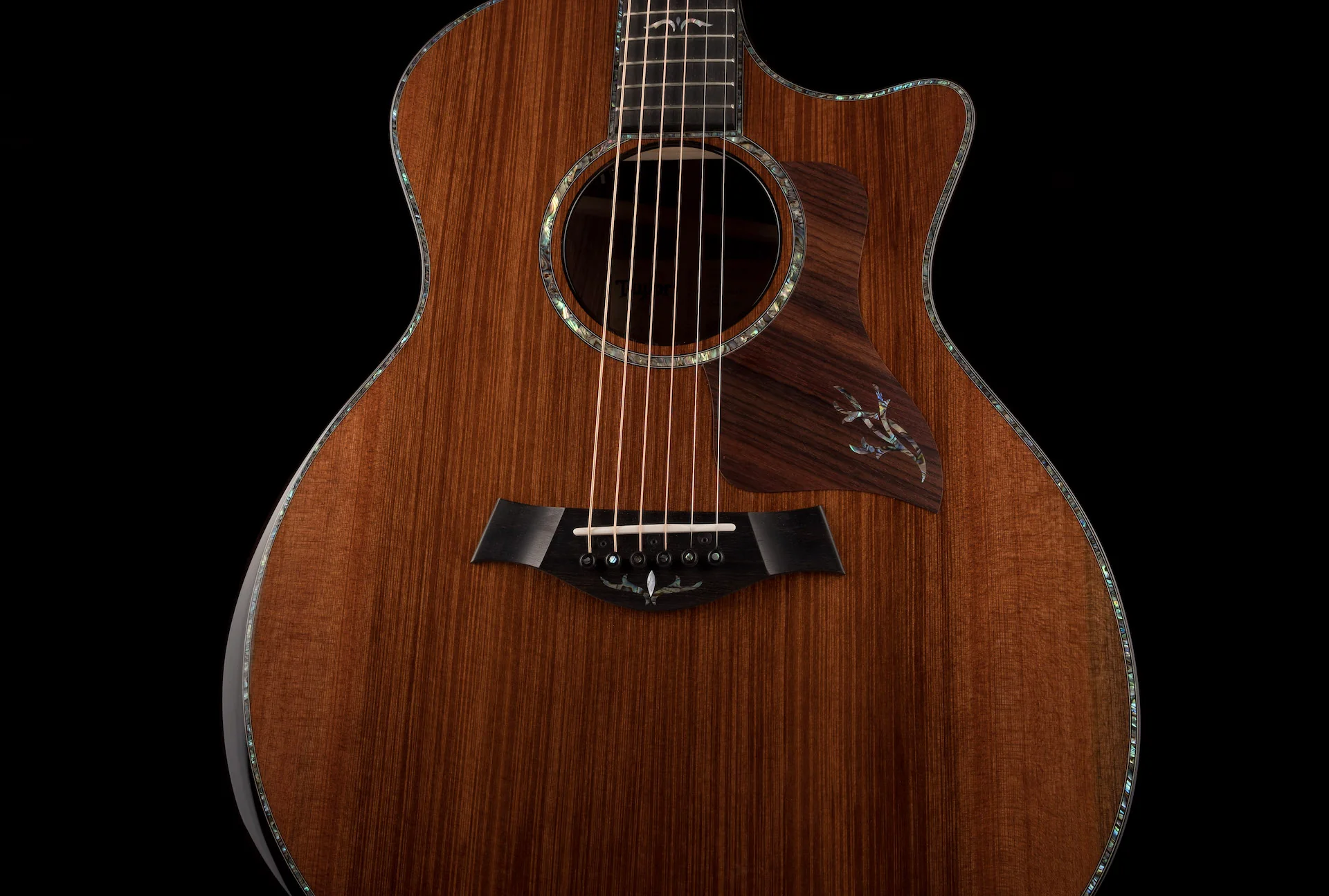 Taylor Custom Grand Auditorium Presentation/900 Series Honduran Rosewood and Sinker Mahogany With Case - Image 6