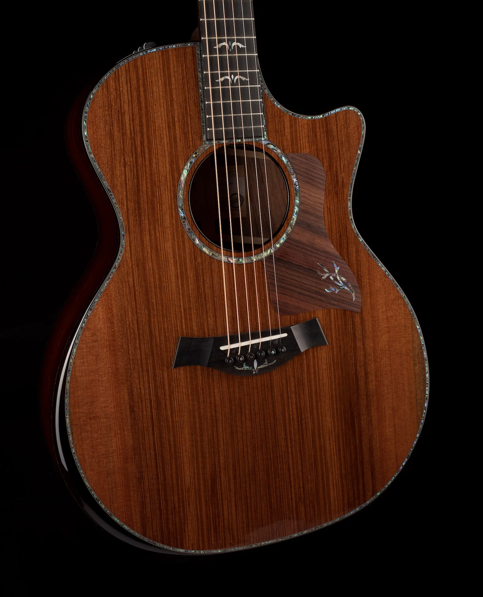 Taylor Custom Grand Auditorium Presentation/900 Series Honduran Rosewood and Sinker Mahogany With Case - Image 8