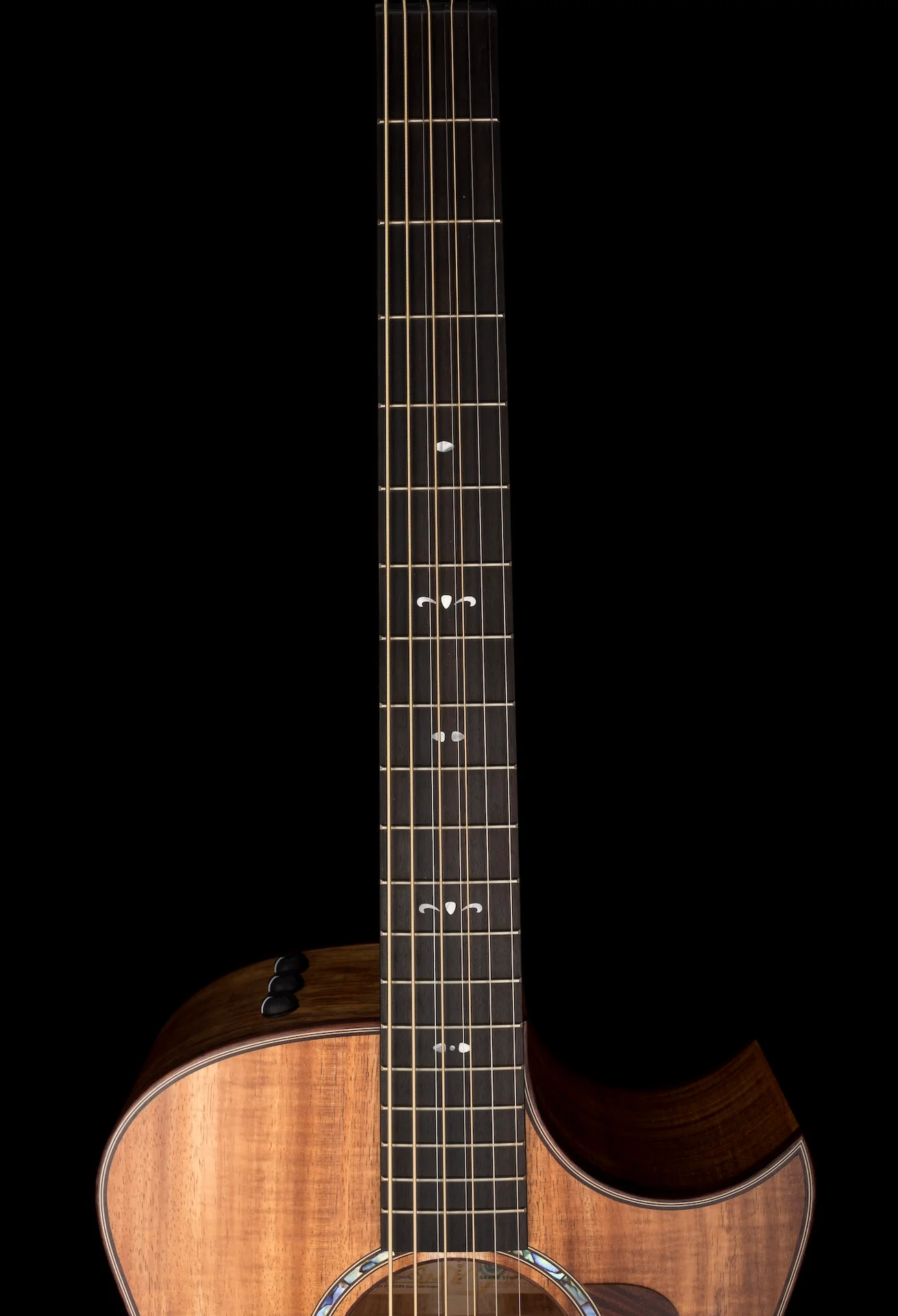 Taylor Custom Grand Symphony 8-String Baritone C26ce Koa - Catch Event # 24 - with Case - Image 12
