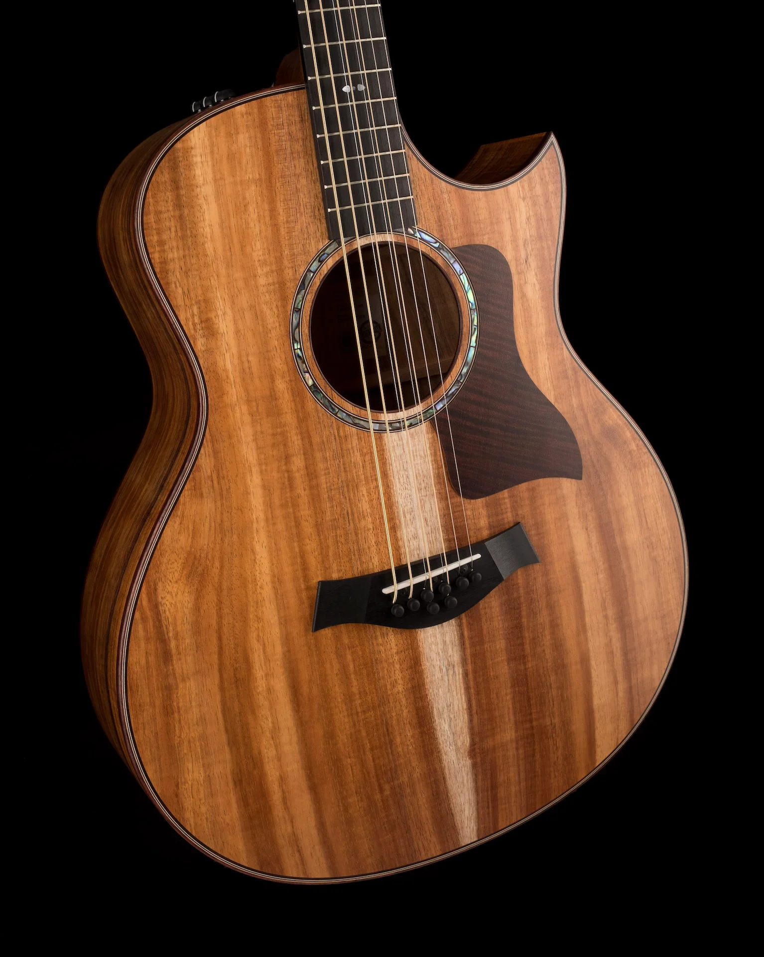 Taylor Custom Grand Symphony 8-String Baritone C26ce Koa - Catch Event # 24 - with Case - Image 8
