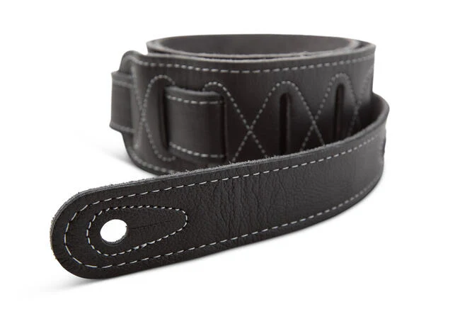Taylor Gemstone Strap Sanded Suede Black 2.5" - Image 3