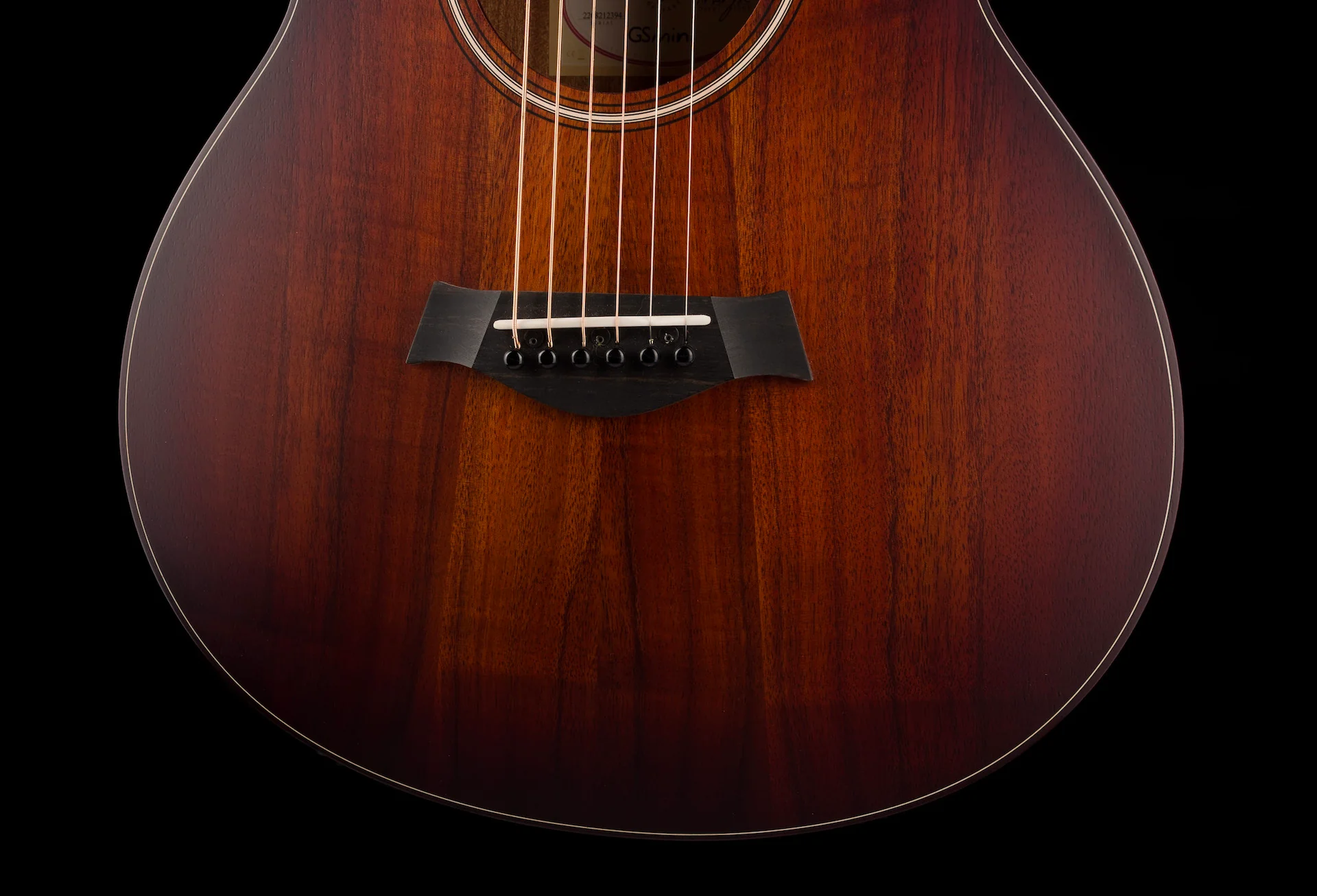 Taylor GS Mini-e Koa Plus Acoustic Electric Guitar With Aerocase - Image 6