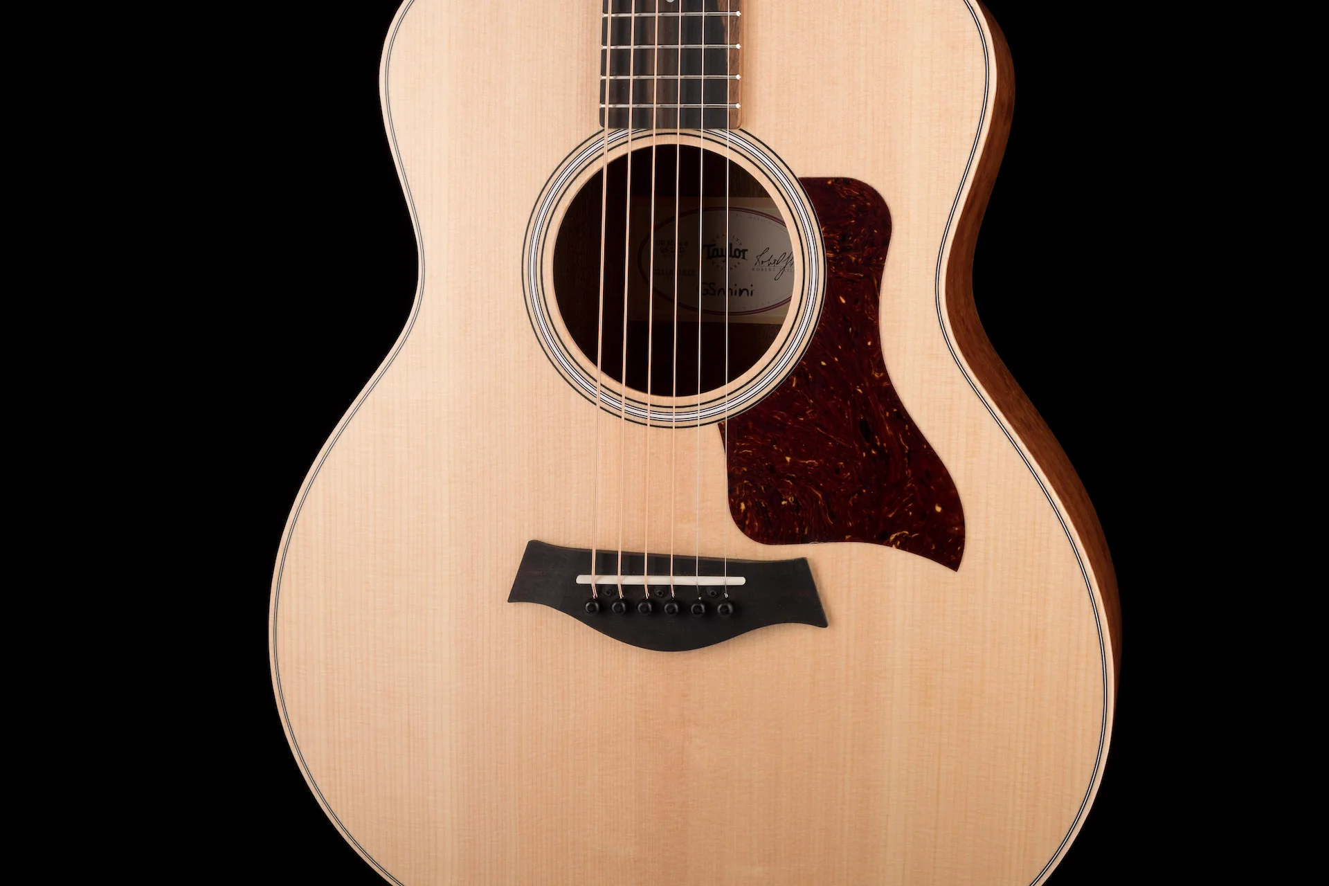 Taylor GS Mini-e QS LTD Acoustic Electric Guitar With Bag - Image 6